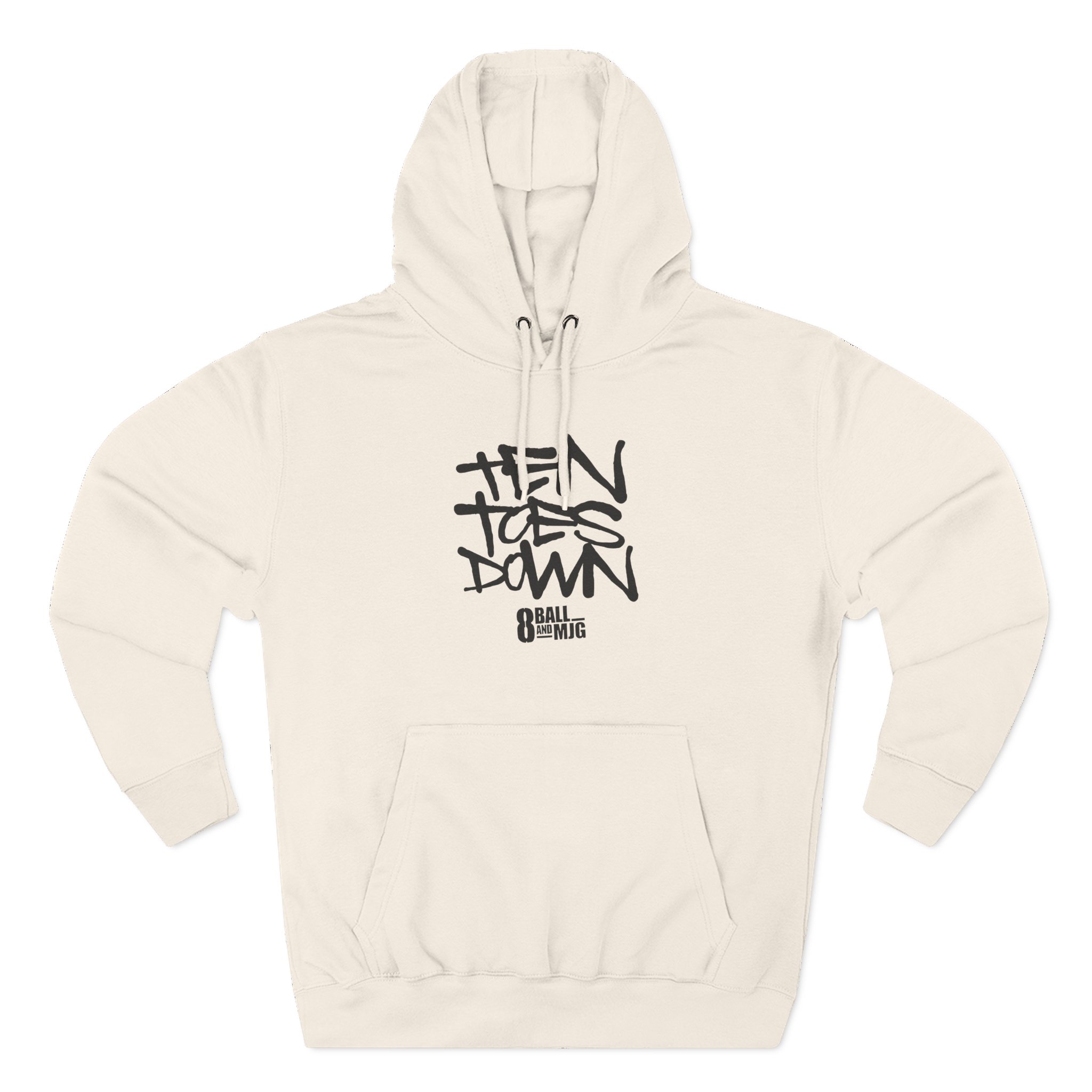 8ball Mjg Ten Toes Down Three-Panel Fleece Hoodie