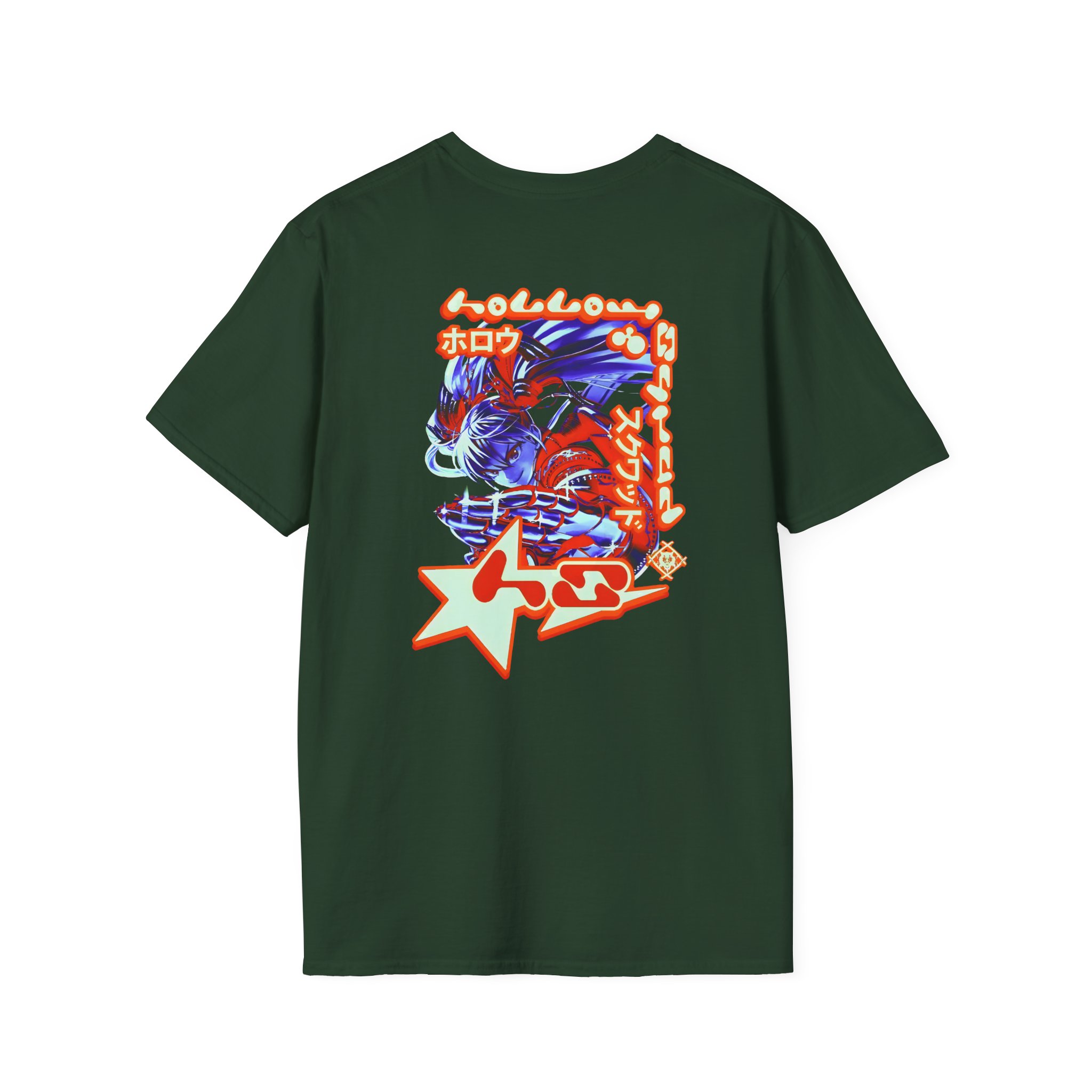 Xavier Wulf Hollow Squad S2K Multi Unisex Softstyle T-Shirt