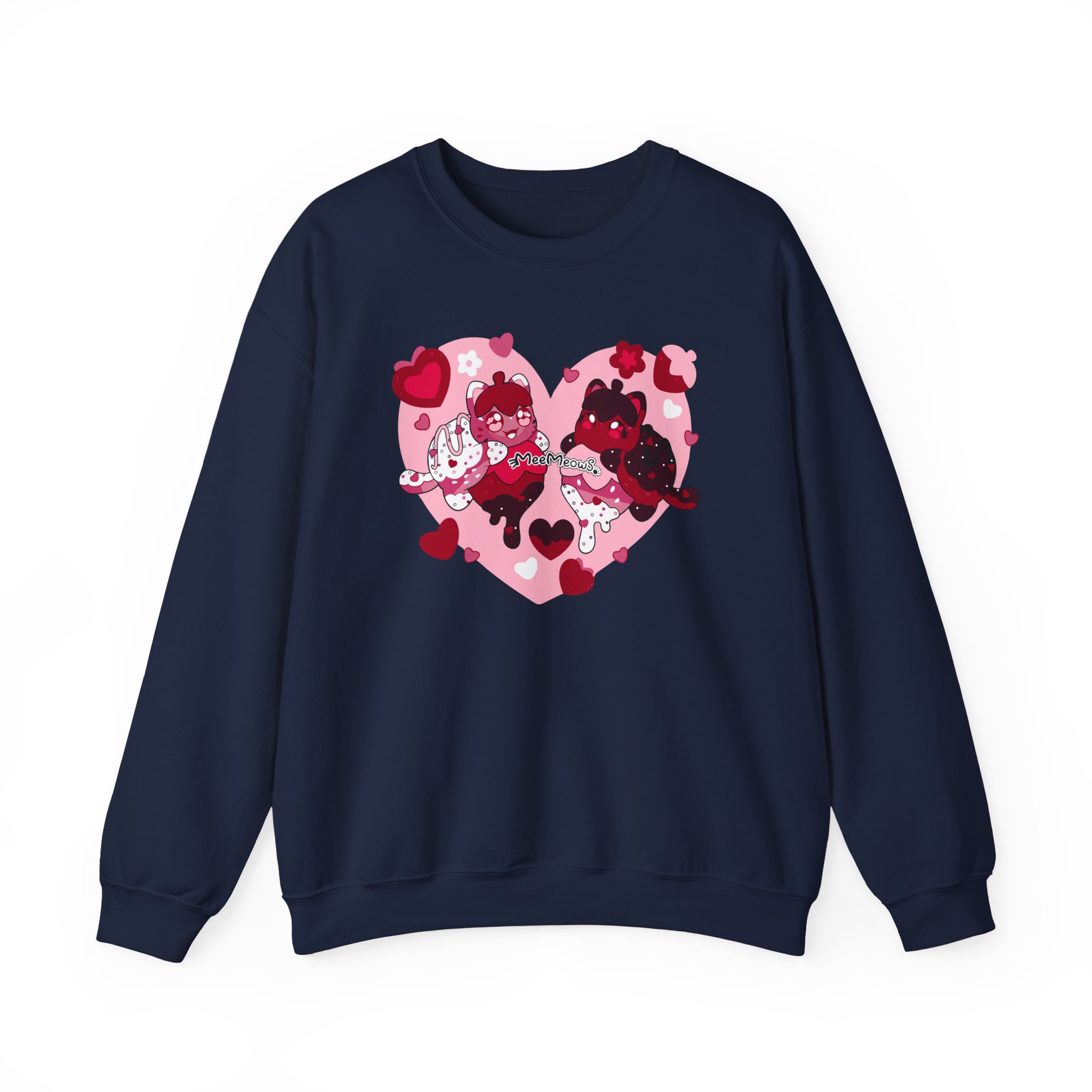 Aphmau Valentine's Day Unisex Heavy Blendâ„¢ Crewneck Sweatshirt