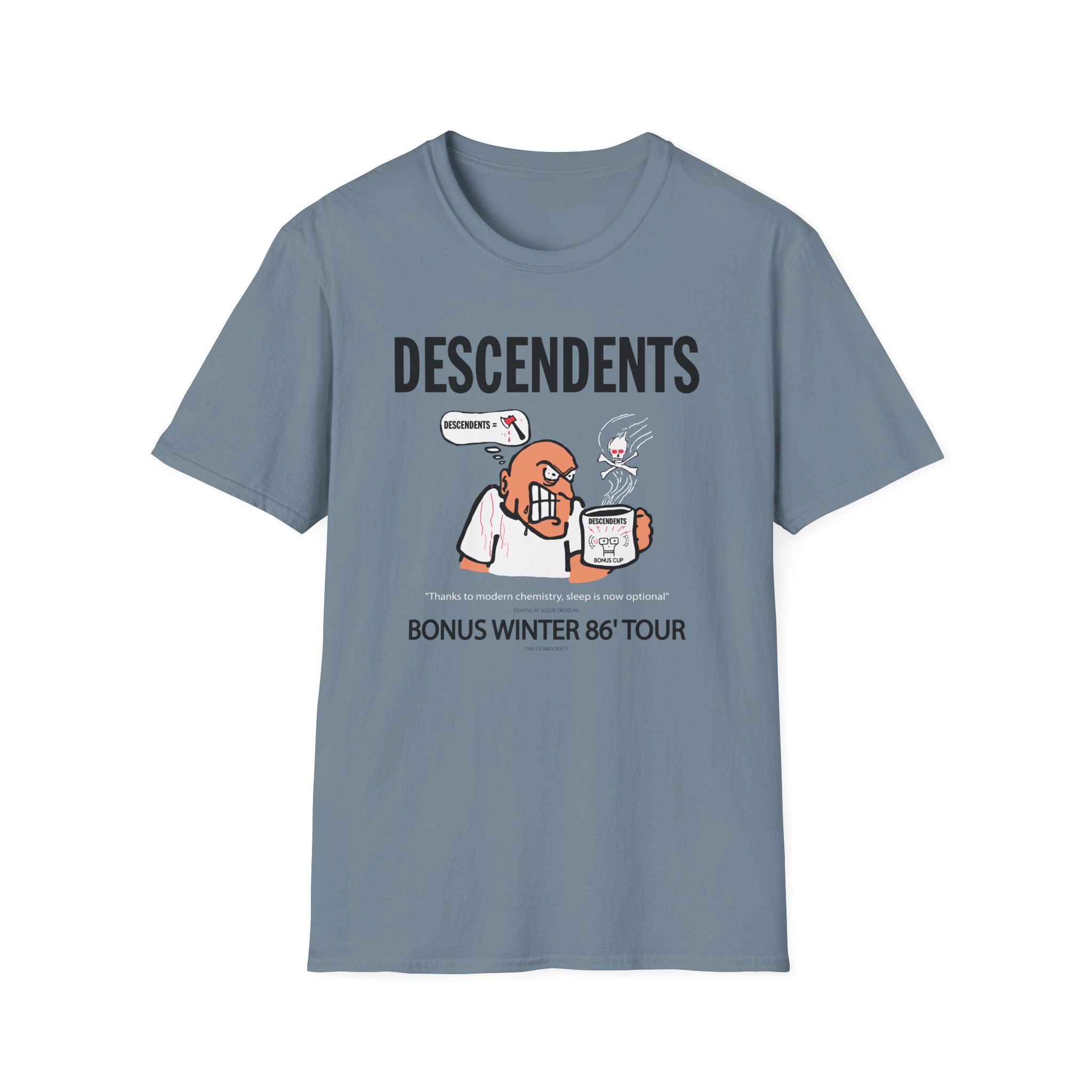Descendents Bonus Cup '86 Tour Unisex Softstyle T-Shirt