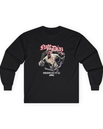 Nate Diaz Stockton Slugger Unisex Ultra Cotton Long Sleeve Tee