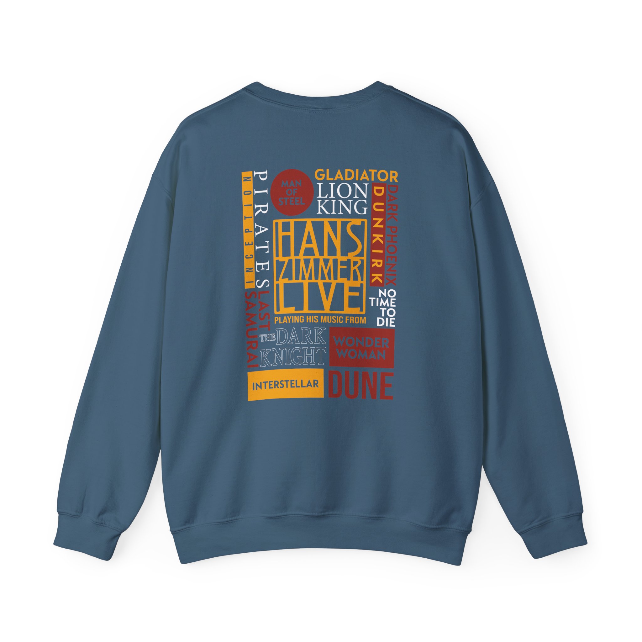 Hans Zimmer Titles Unisex Heavy Blendâ„¢ Crewneck Sweatshirt