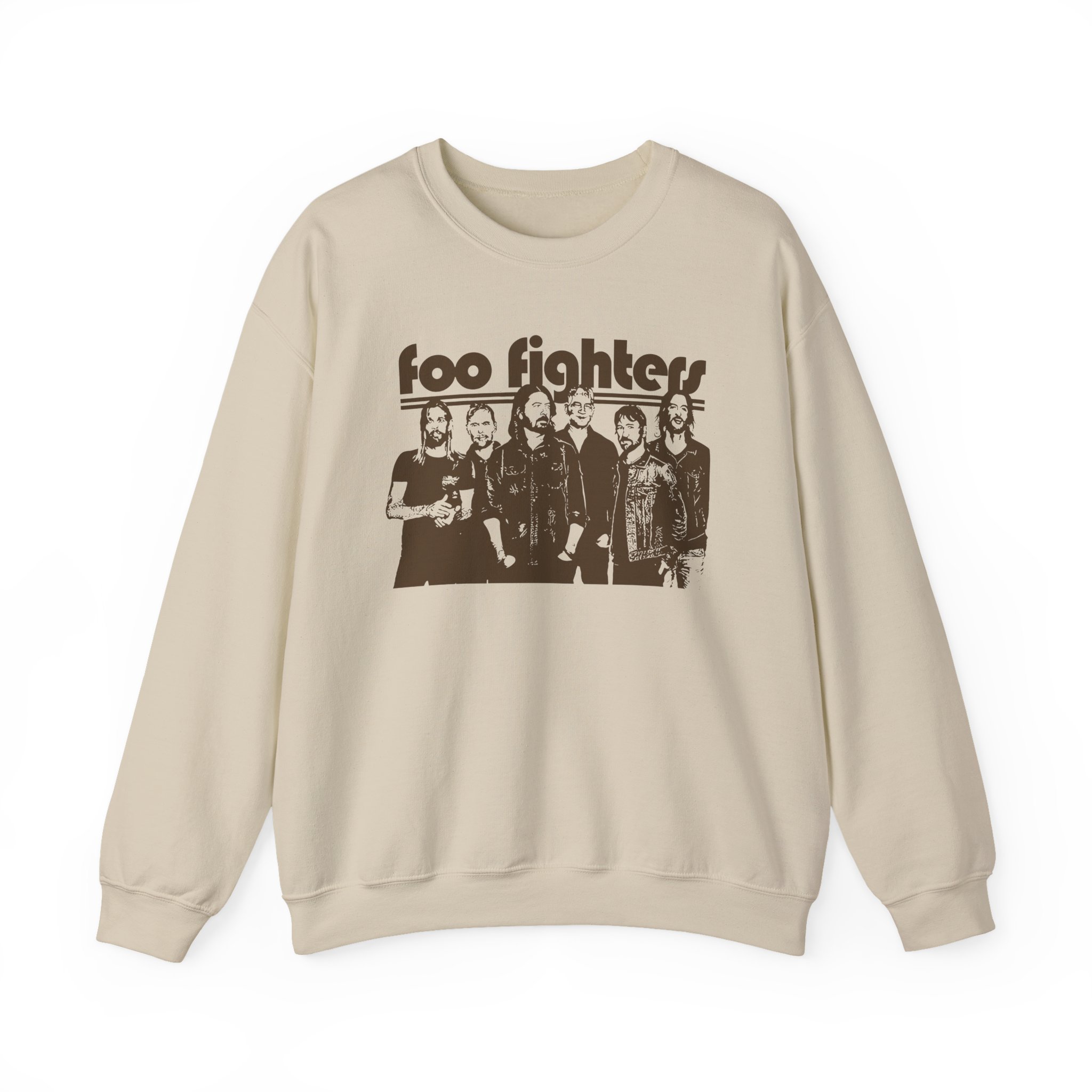 Foo Fighters Retro Vibes Unisex Heavy Blendâ„¢ Crewneck Sweatshirt