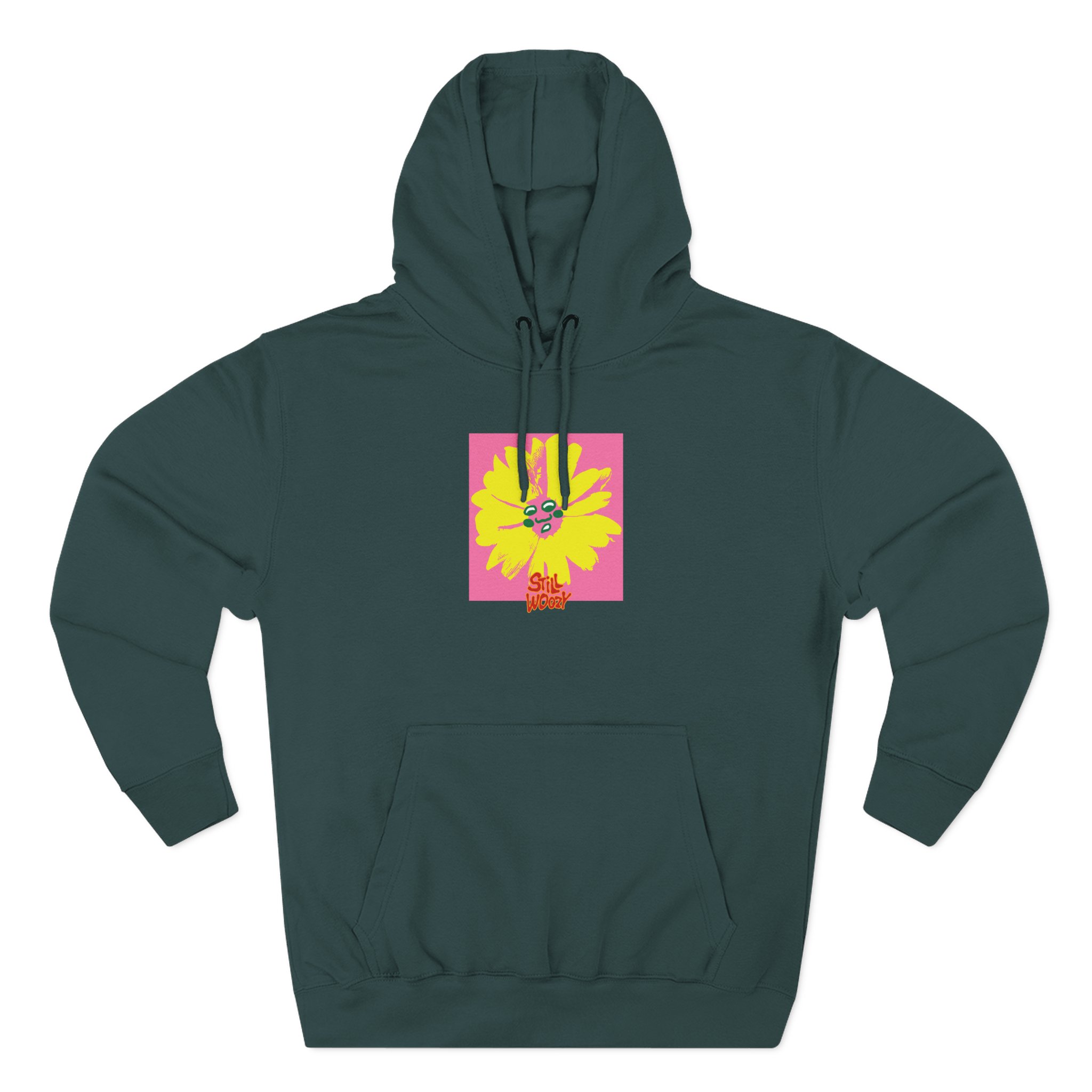 Still Woozy Three-Panel Fleece Hoodie