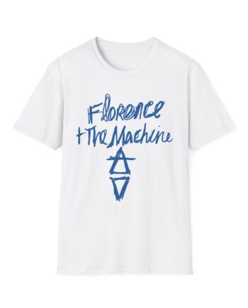 Florence and the Machine Hand Drawn Logo Unisex Softstyle T-Shirt