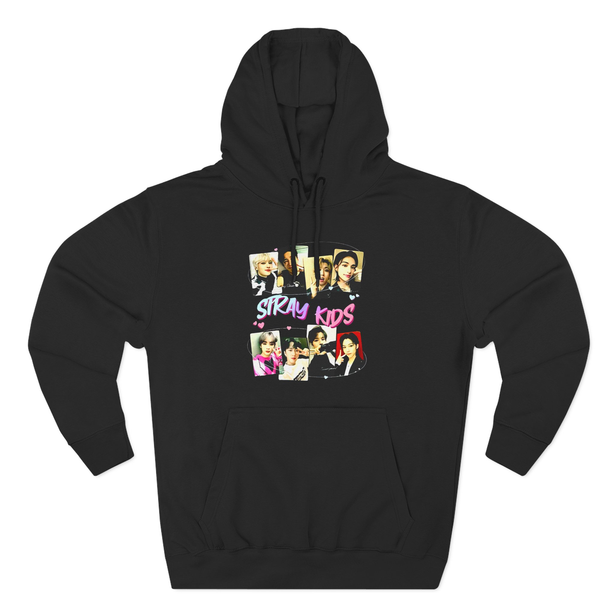 Stray Kids Three-Panel Fleece Hoodie