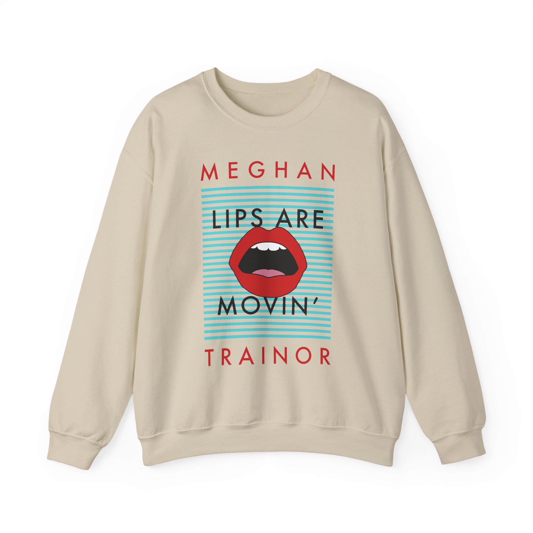 Meghan Trainor Lips Are Movin’ Unisex Heavy Blend™ Crewneck Sweatshirt