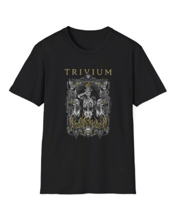 Trivium Skelly Frame Unisex Softstyle T-Shirt