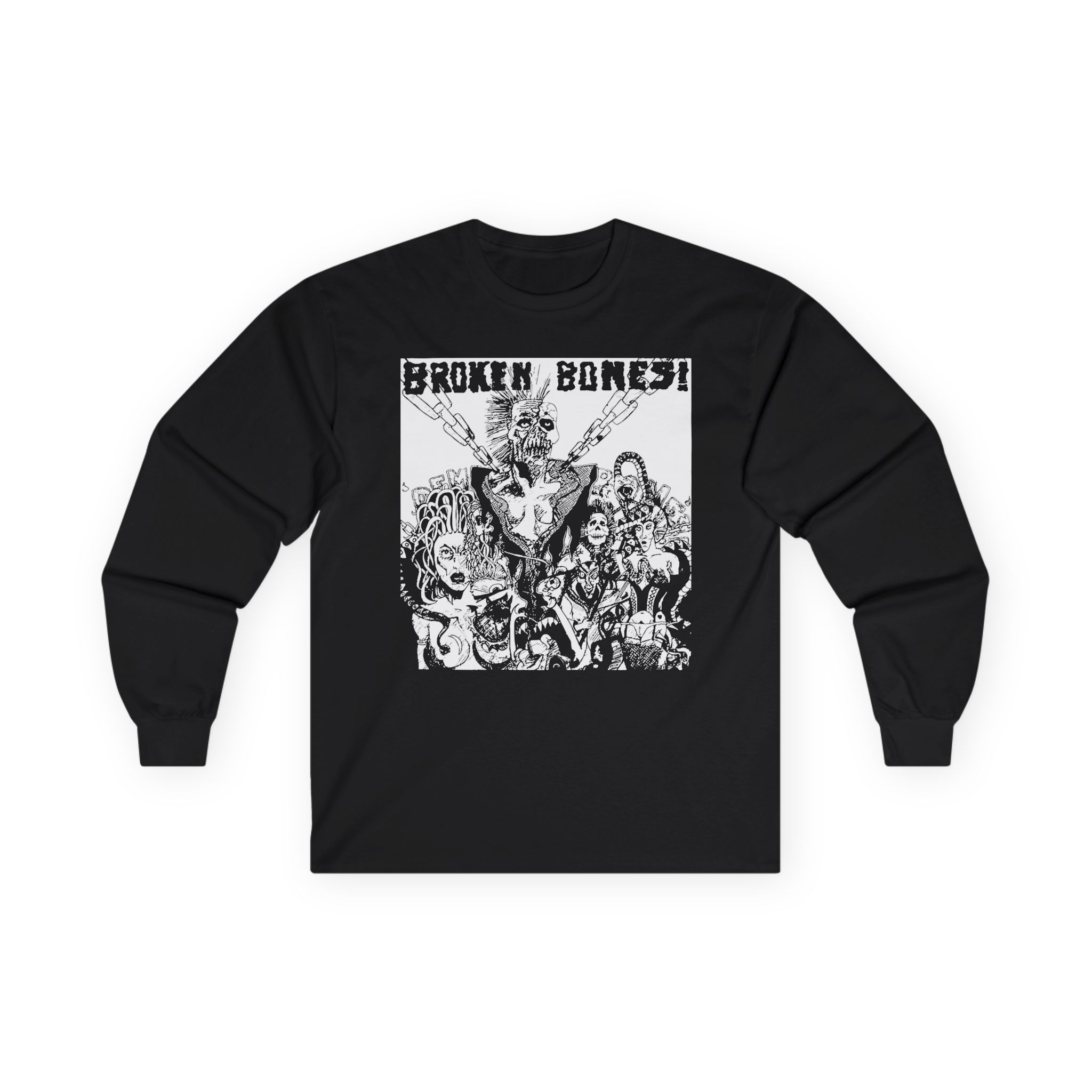 Broken Bones Dem Bones Unisex Ultra Cotton Long Sleeve Tee