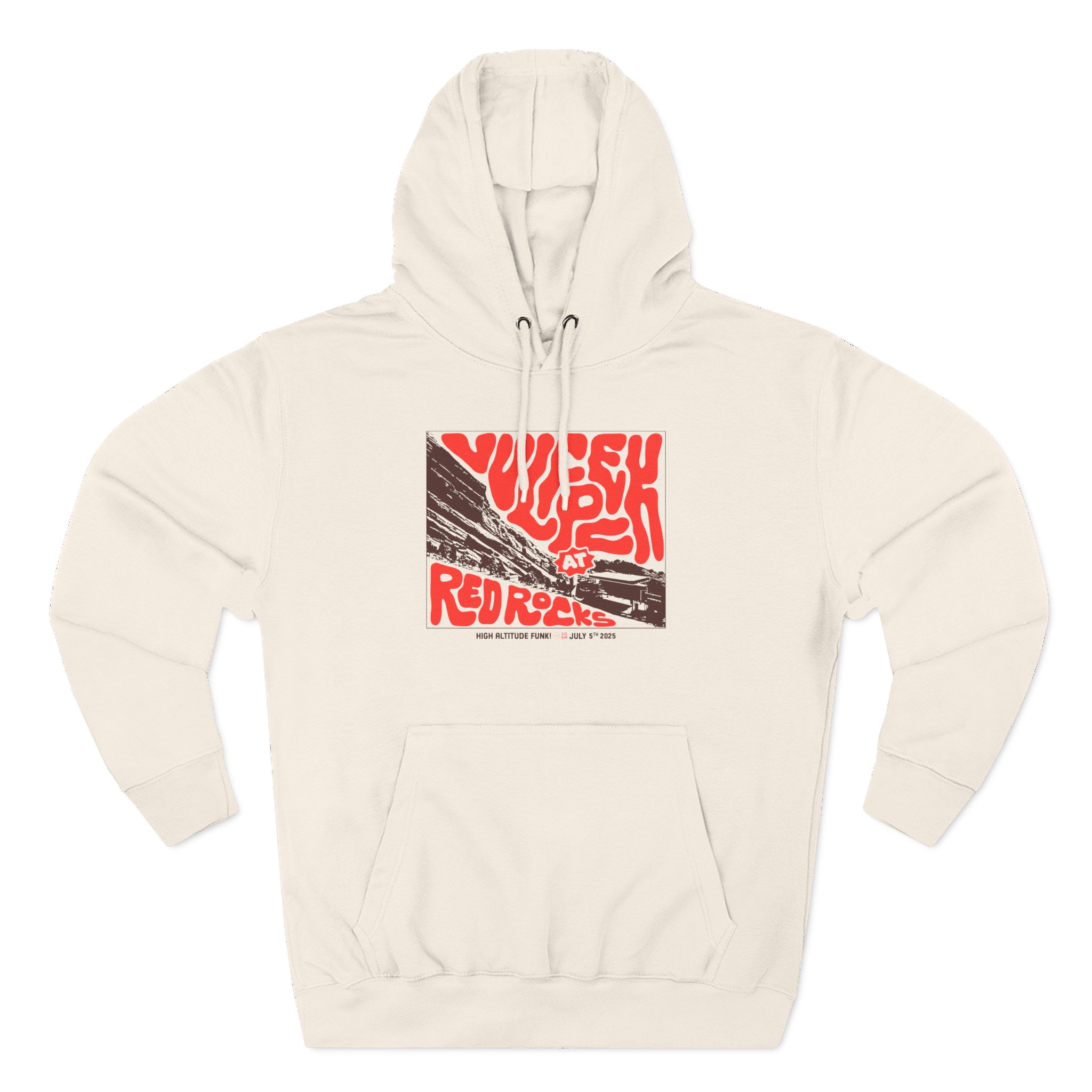 Vulfpeck Red Rocks Three-Panel Fleece Hoodie
