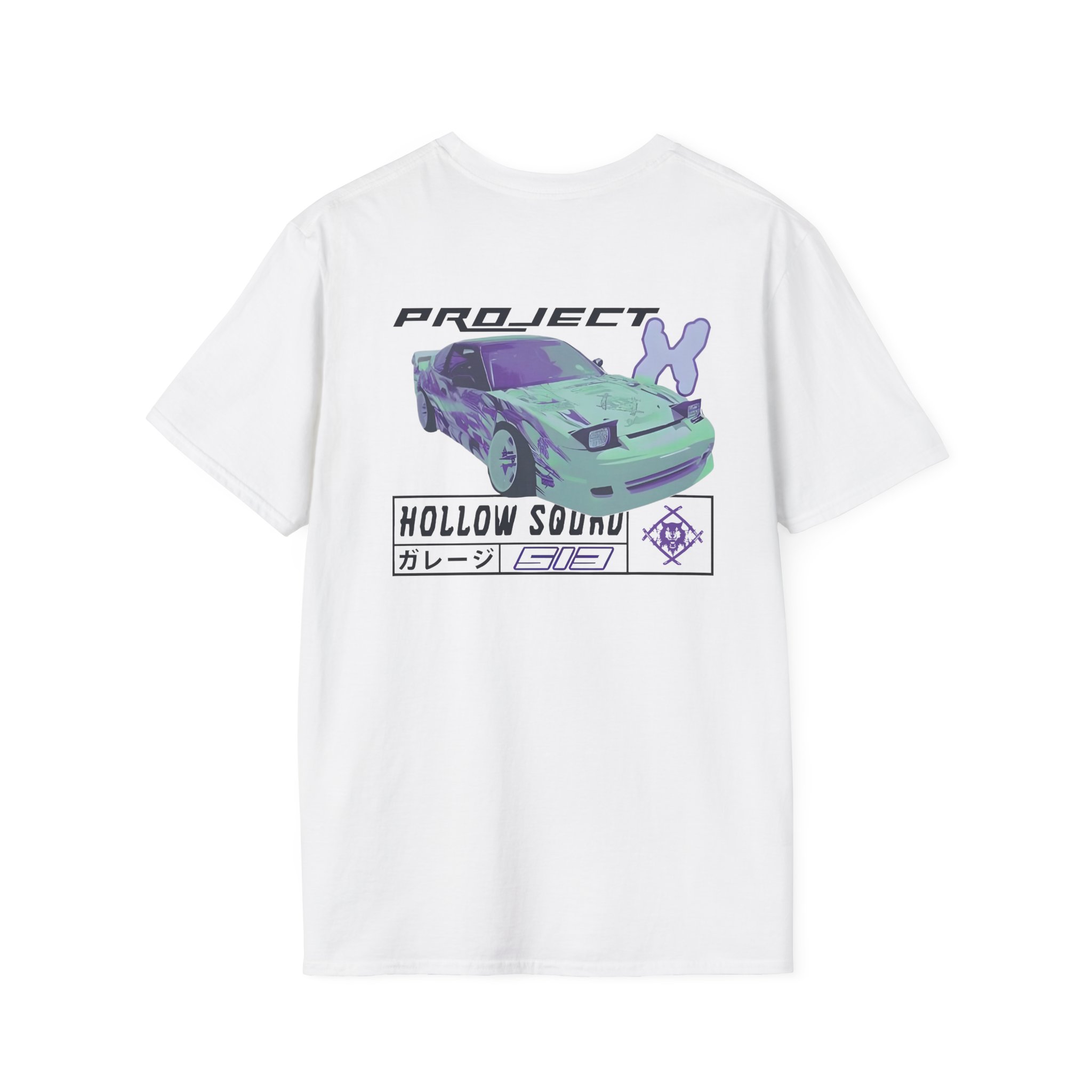 Xavier Wulf Hollow Squad Project Unisex Softstyle T-Shirt