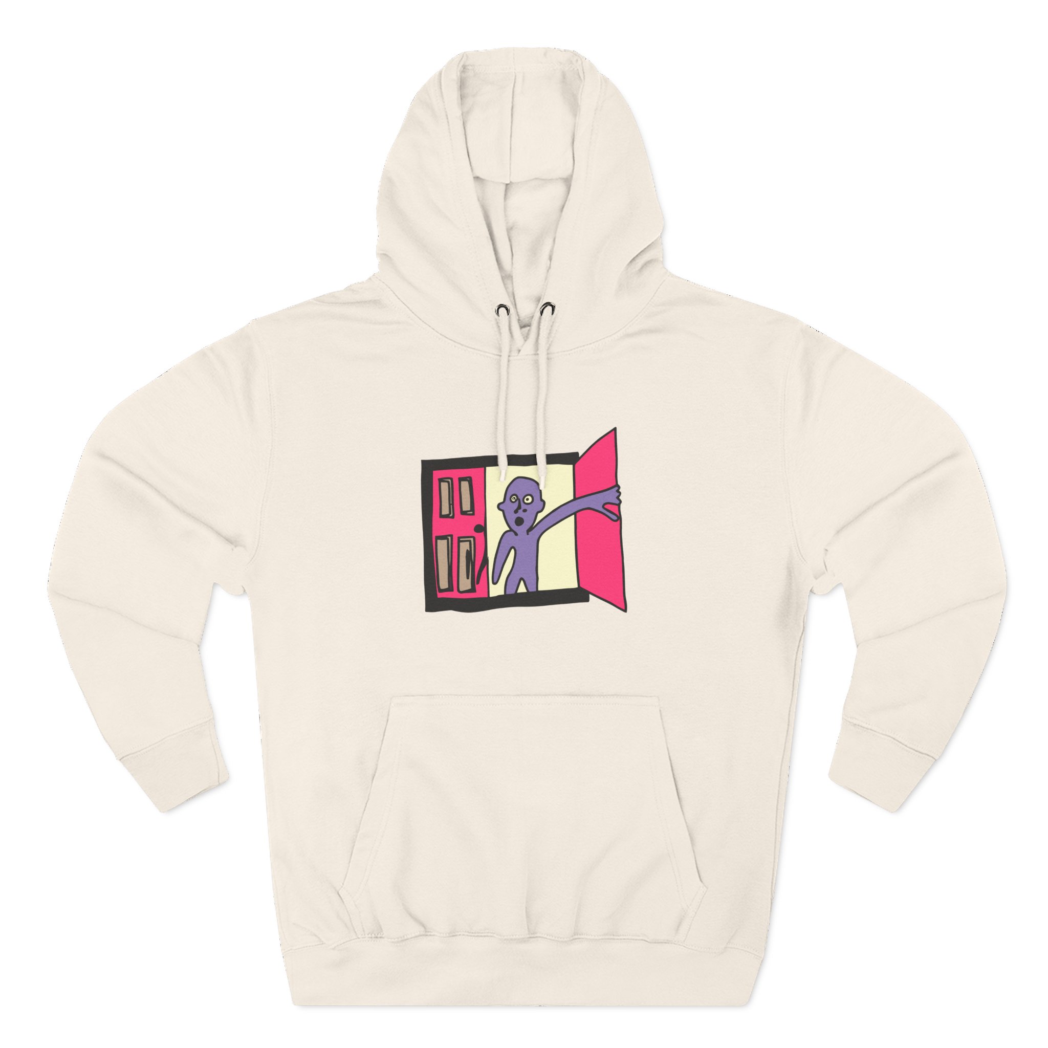 Still Woozy Three-Panel Fleece Hoodie