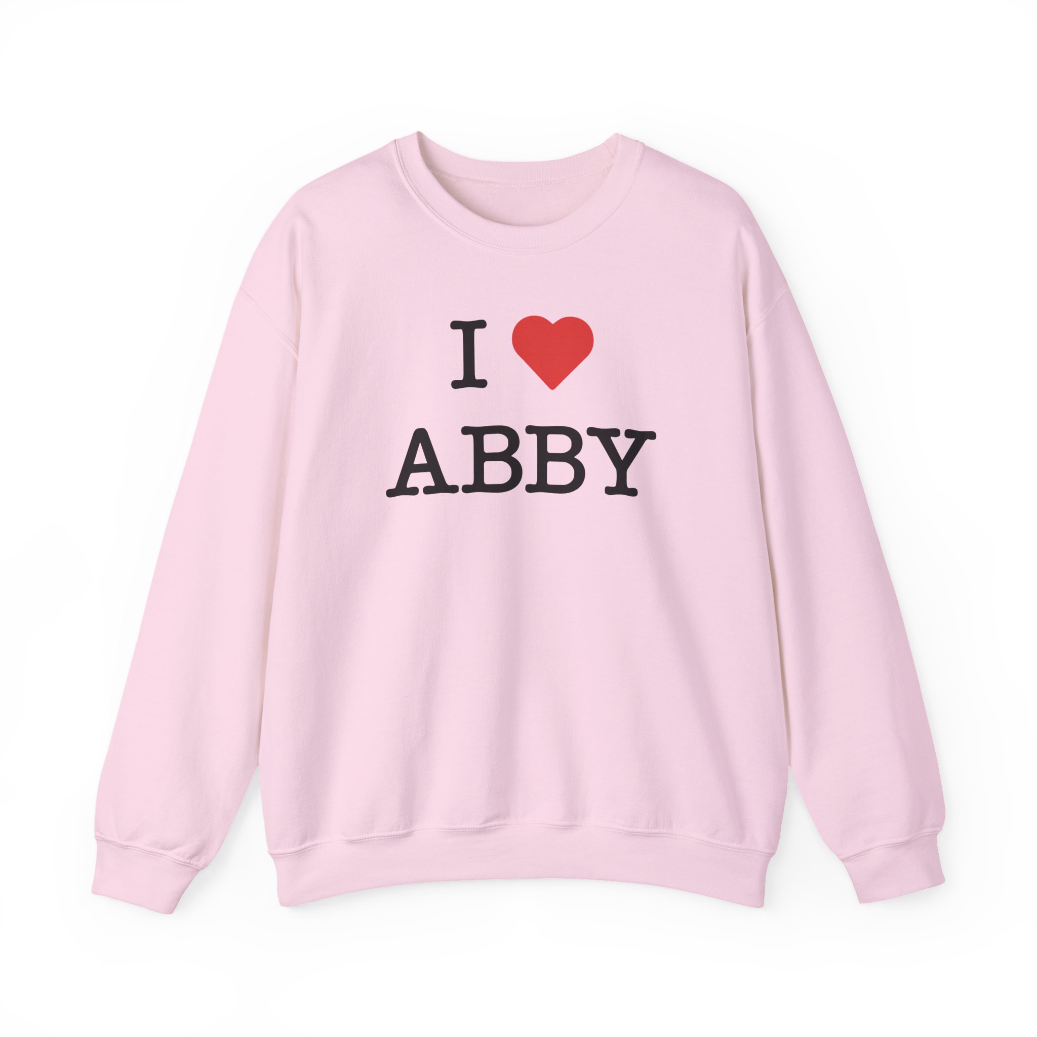 Jon Marianek I Love Abby Unisex Heavy Blendâ„¢ Crewneck Sweatshirt