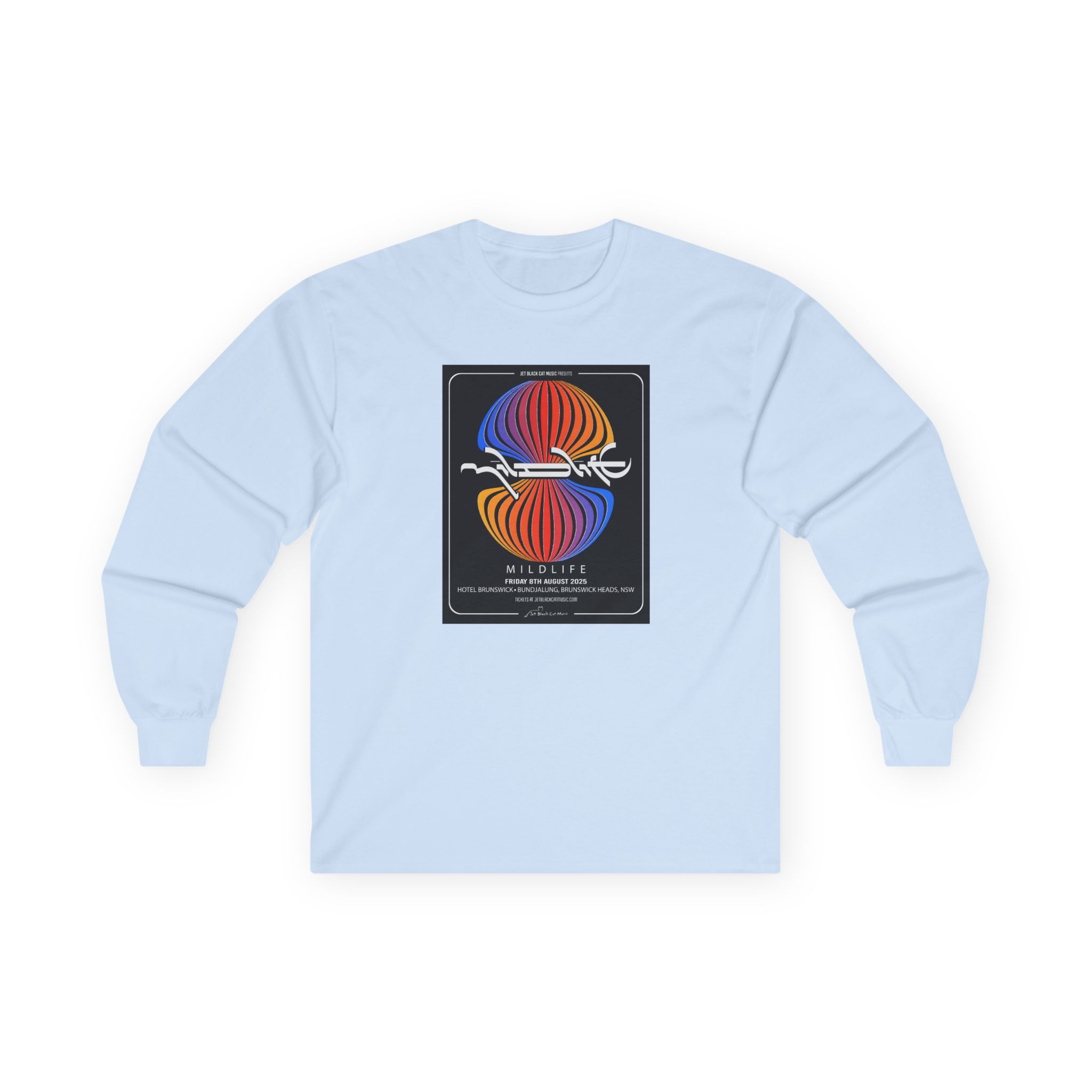 Mildlife Hotel Brunswick, NSW Concert Unisex Ultra Cotton Long Sleeve Tee