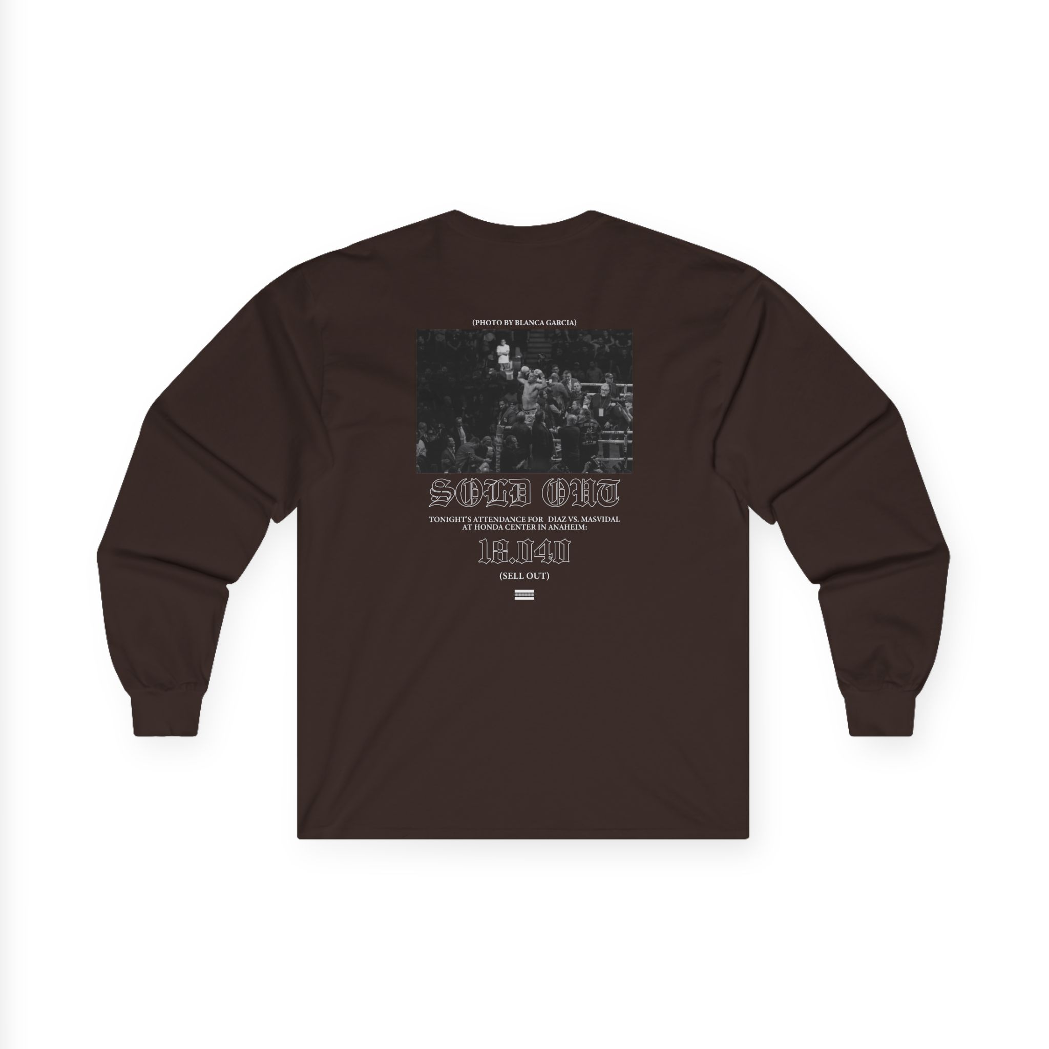 Nate Diaz Commemorative Unisex Ultra Cotton Long Sleeve Tee