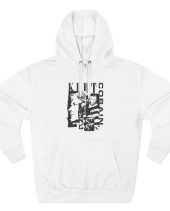 Kurt Cobain Three-Panel Fleece Hoodie