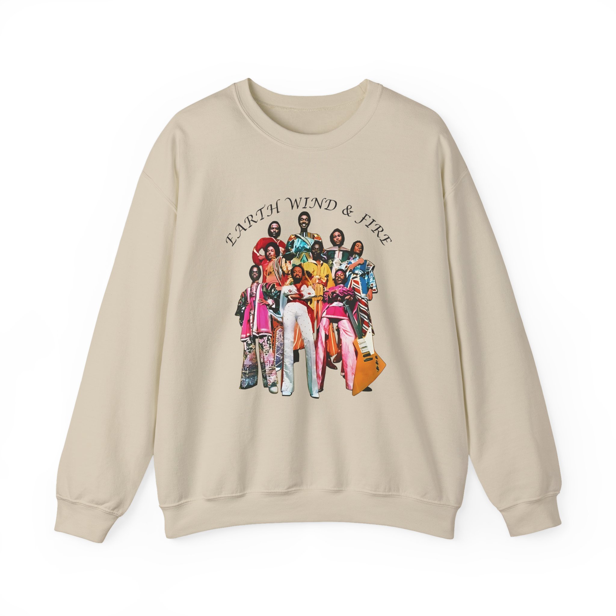 Earth Wind & Fire Unisex Heavy Blendâ„¢ Crewneck Sweatshirt