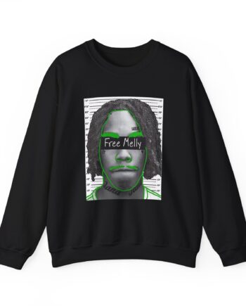 YNW Melly Free Melly Unisex Heavy Blend™ Crewneck Sweatshirt