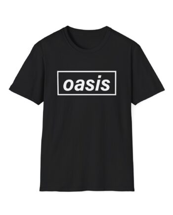 Oasis Decca Logo Unisex Softstyle T-Shirt