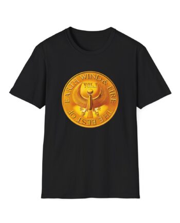 Earth Wind & Fire Medallion Teal Unisex Softstyle T-Shirt
