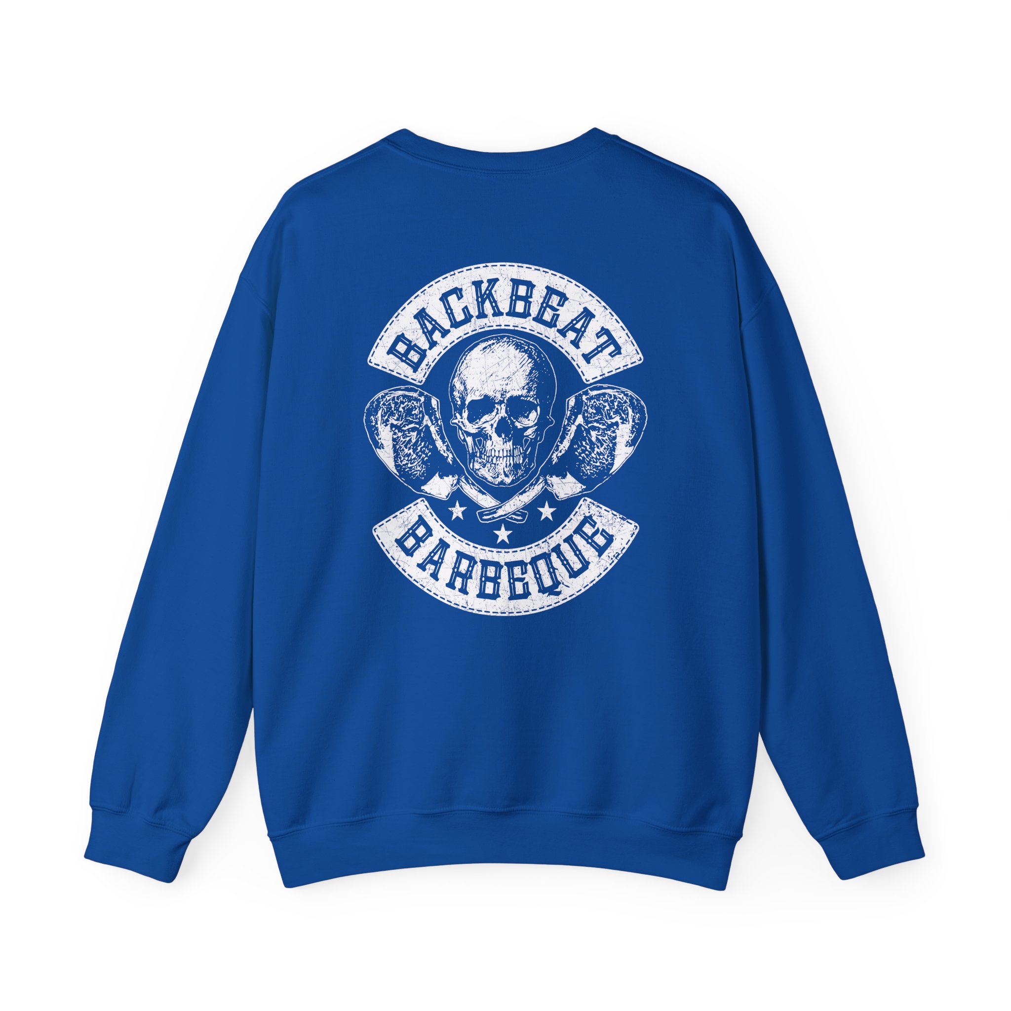 Foo Fighters Backbeat Bbq Logo Unisex Heavy Blendâ„¢ Crewneck Sweatshirt