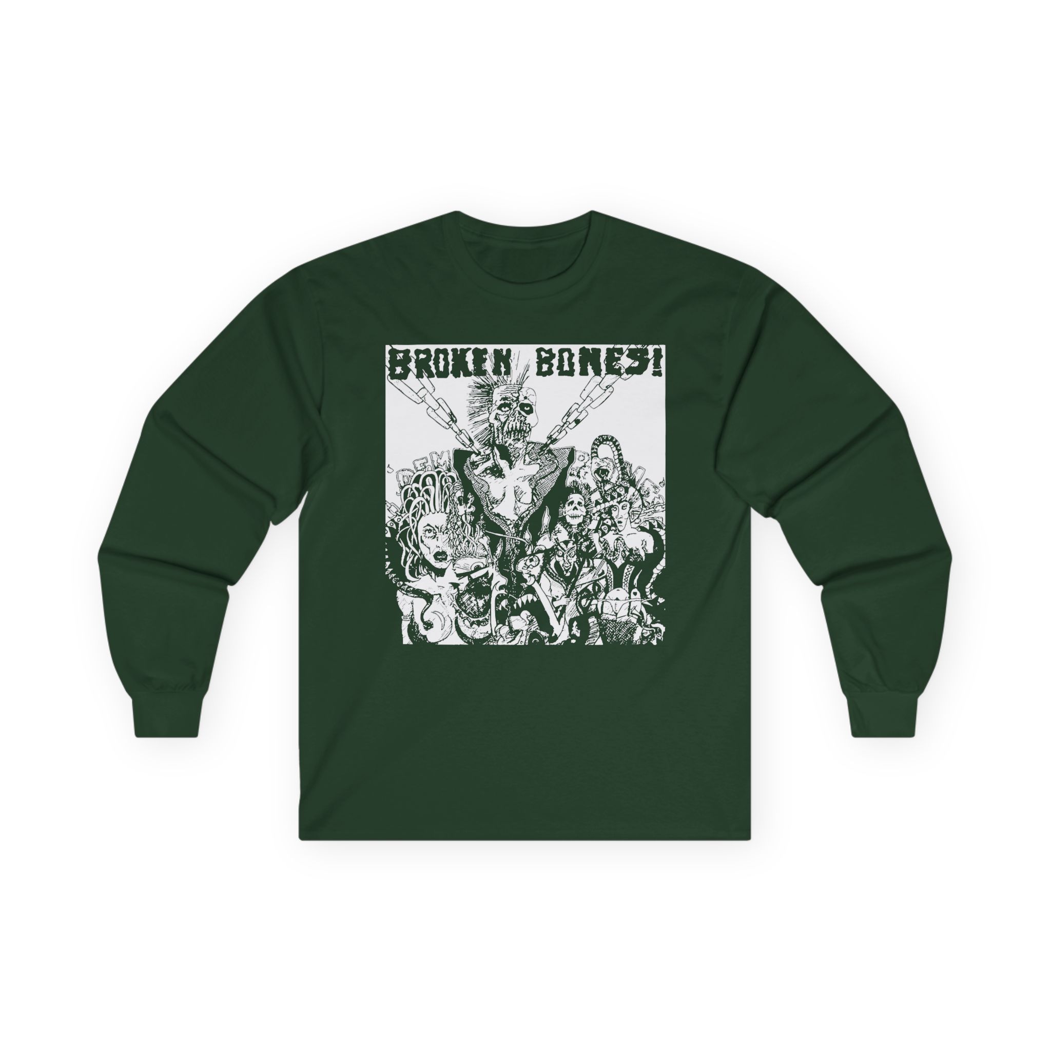 Broken Bones Dem Bones Unisex Ultra Cotton Long Sleeve Tee