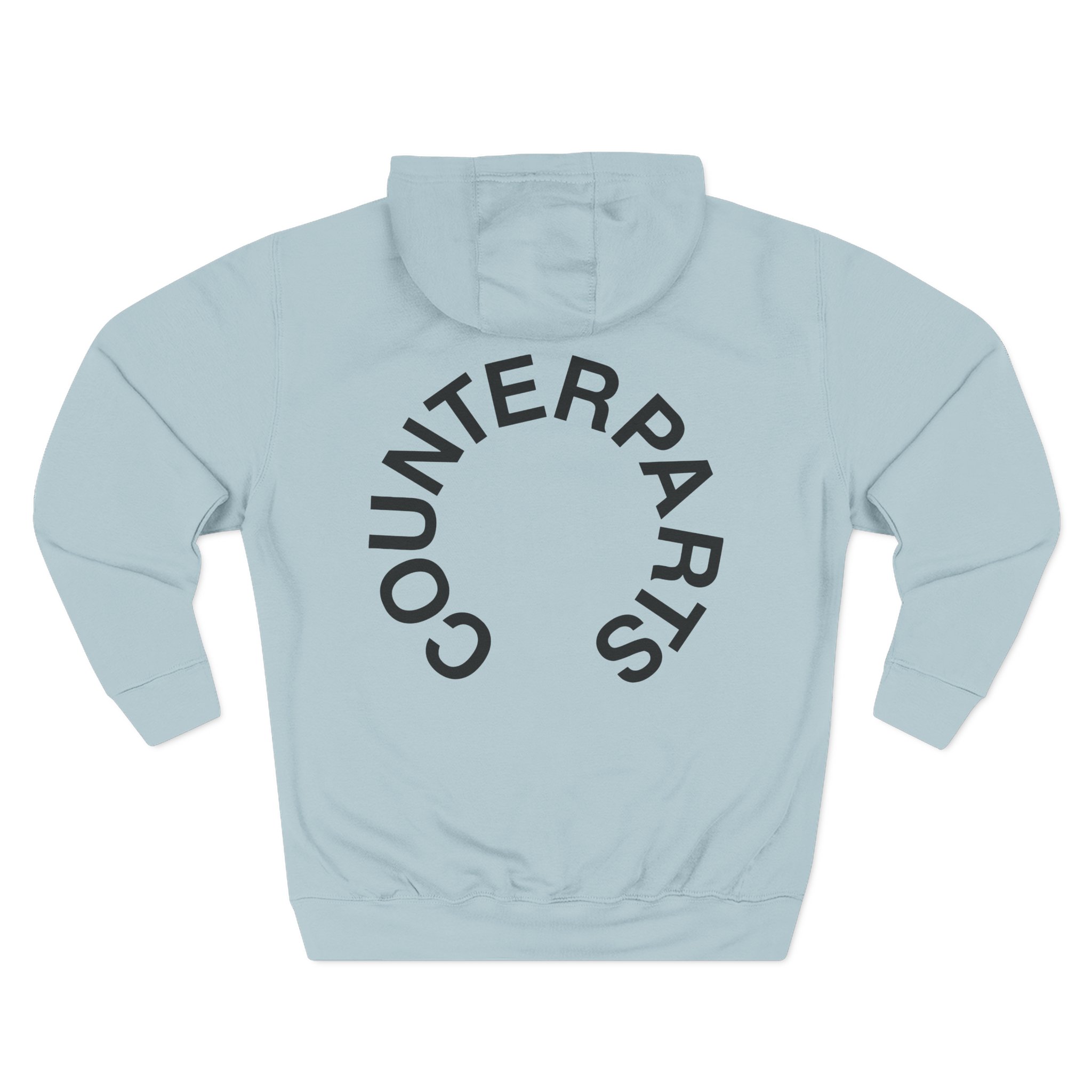Counterparts Three-Panel Fleece Hoodie