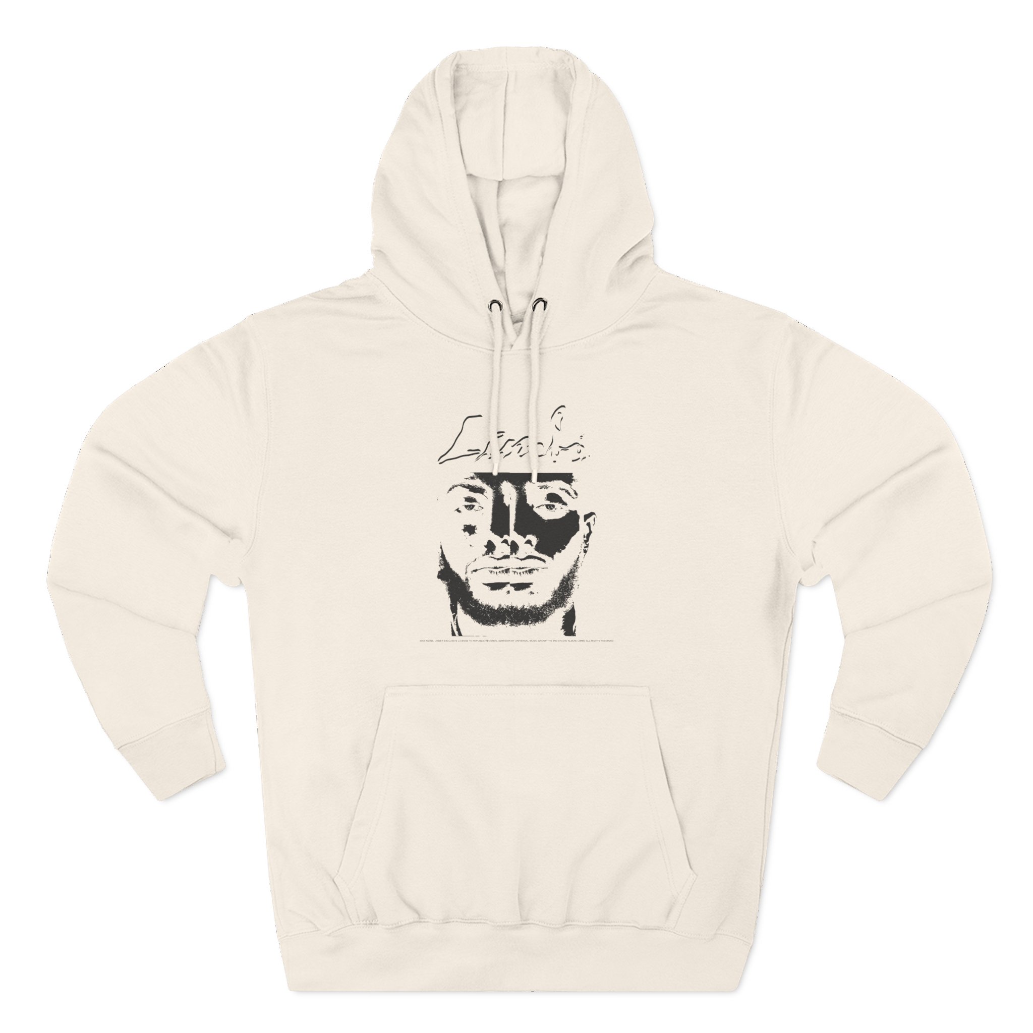 Aminé Harvey Dent Three-Panel Fleece Hoodie