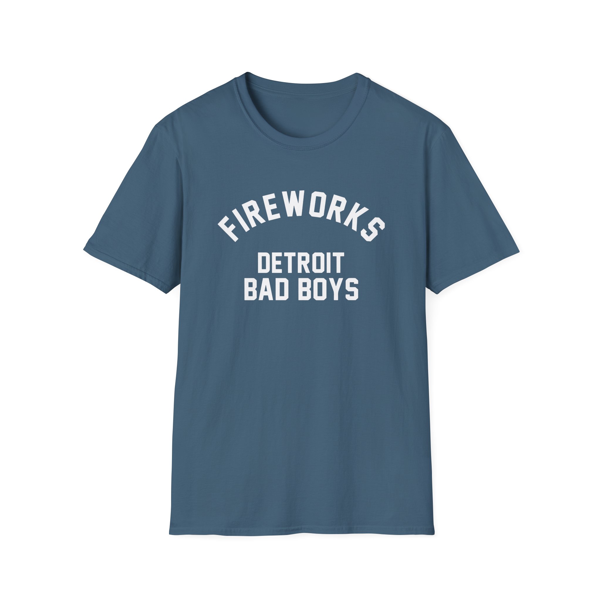 Fireworks Detroit Bad Boys Unisex Softstyle T-Shirt