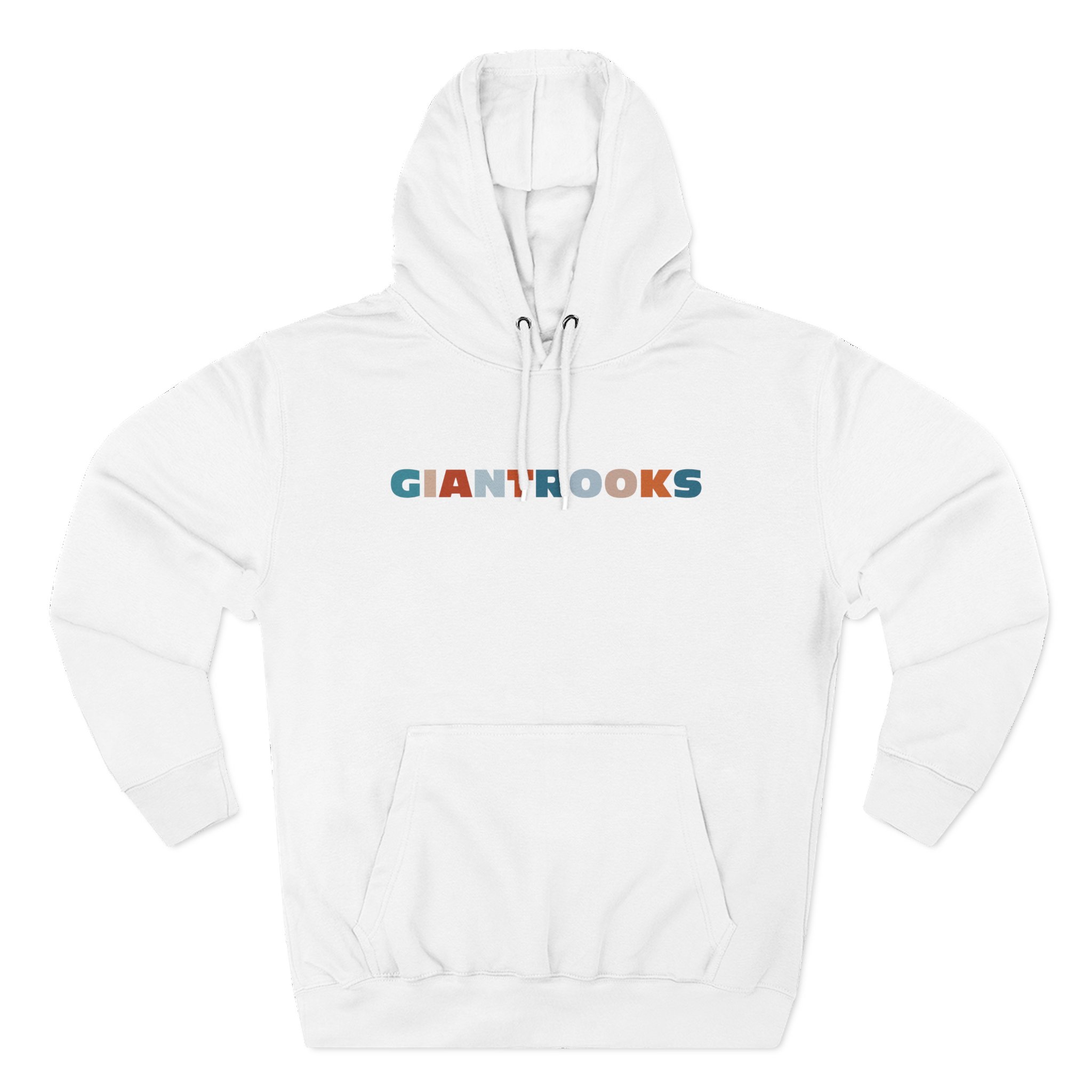Giant Rooks Logo Three-Panel Fleece Hoodie