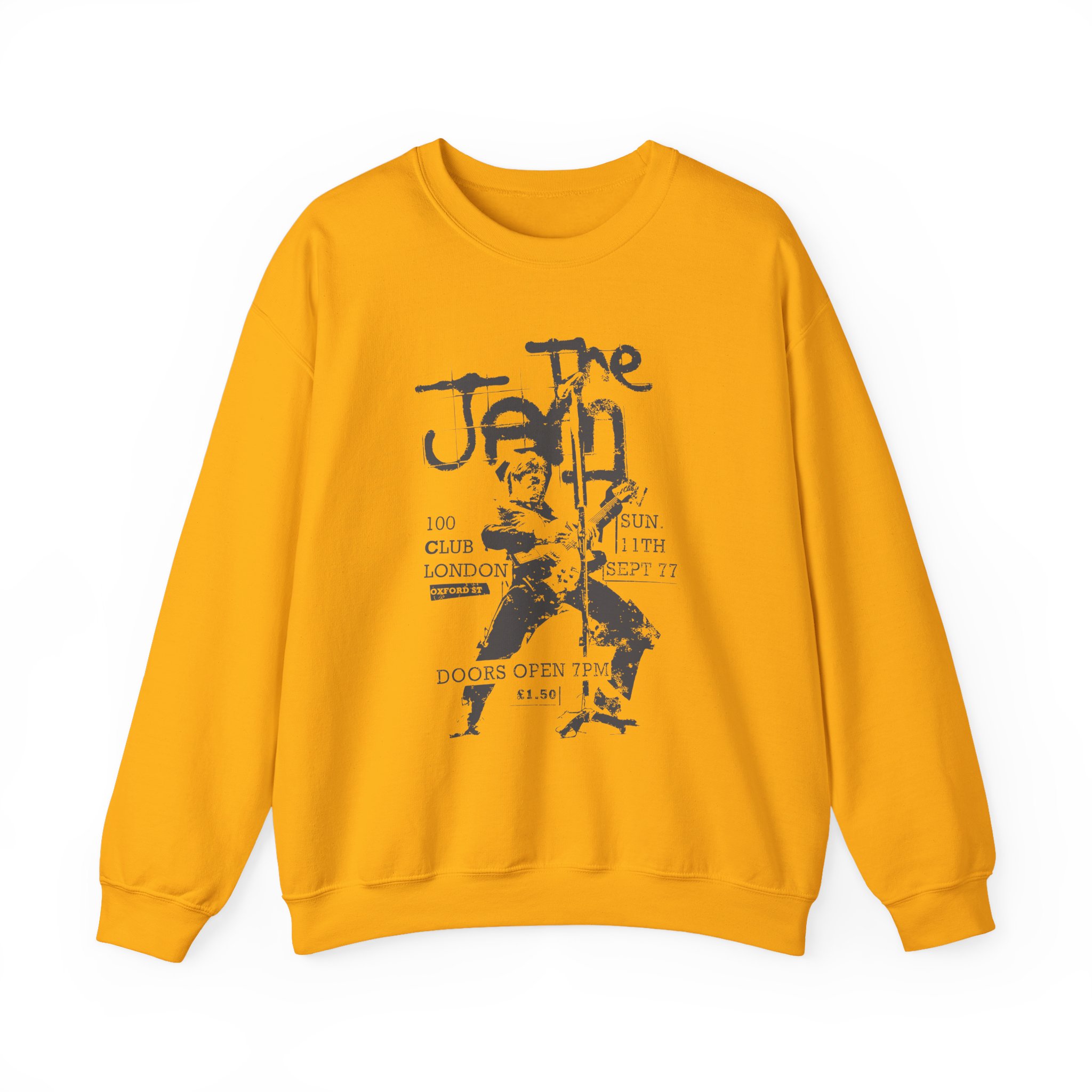TJ 100 Club 77 Band Unisex Heavy Blendâ„¢ Crewneck Sweatshirt