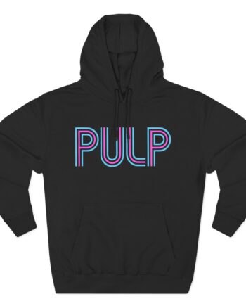 Pulp Logo Three-Panel Fleece Hoodie