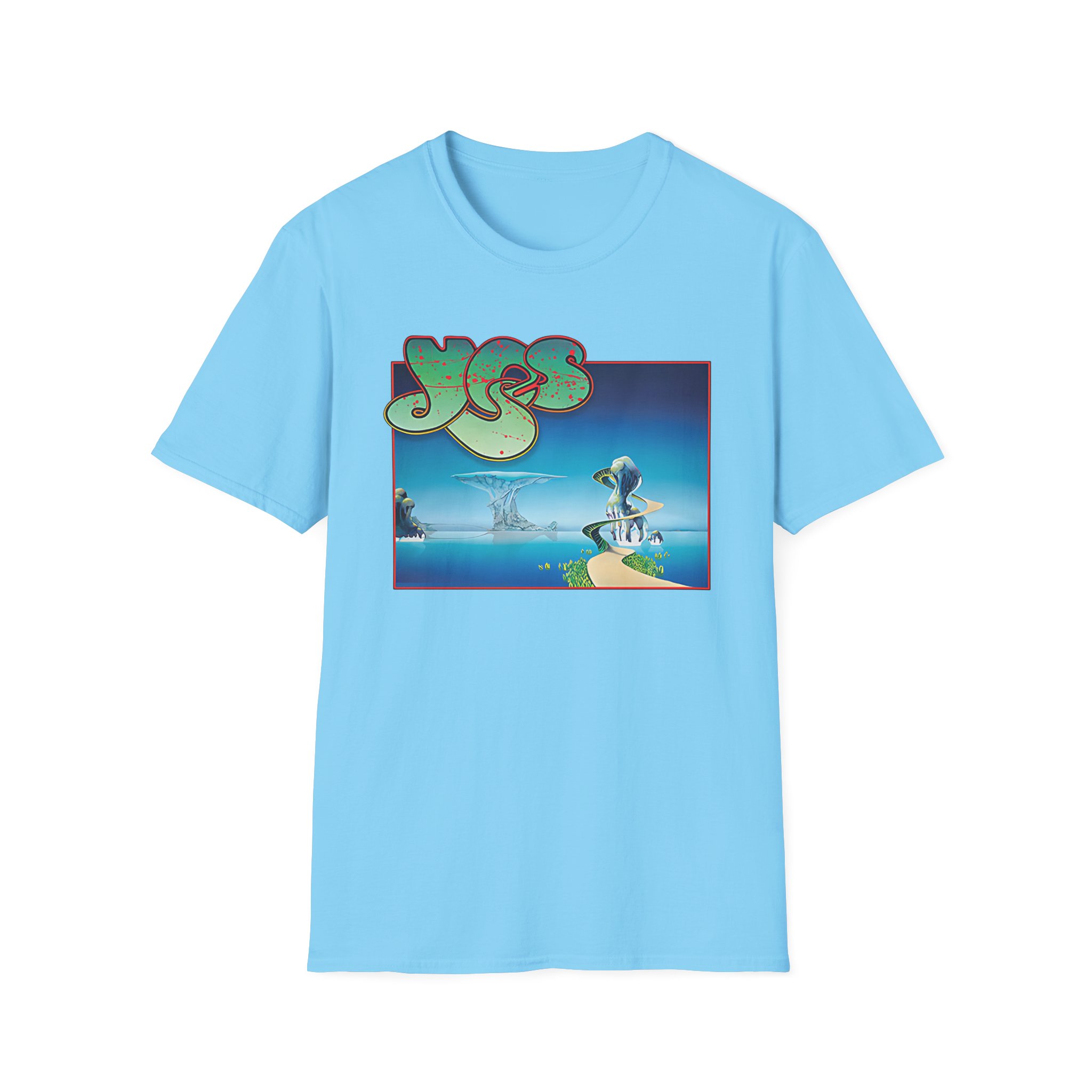 Yes Song Album Cover Unisex Softstyle T-Shirt