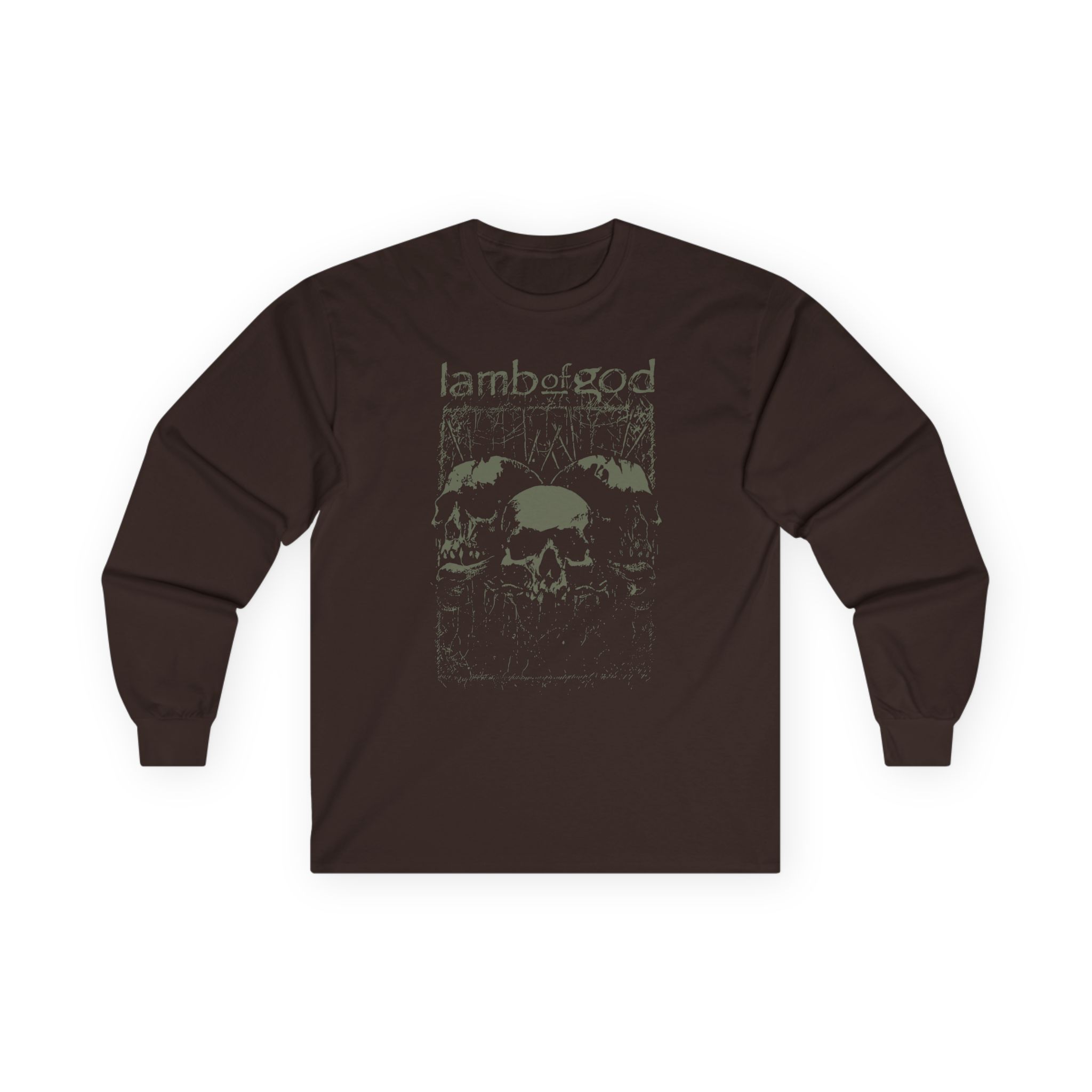 Lamb of God Skull Unisex Ultra Cotton Long Sleeve Tee