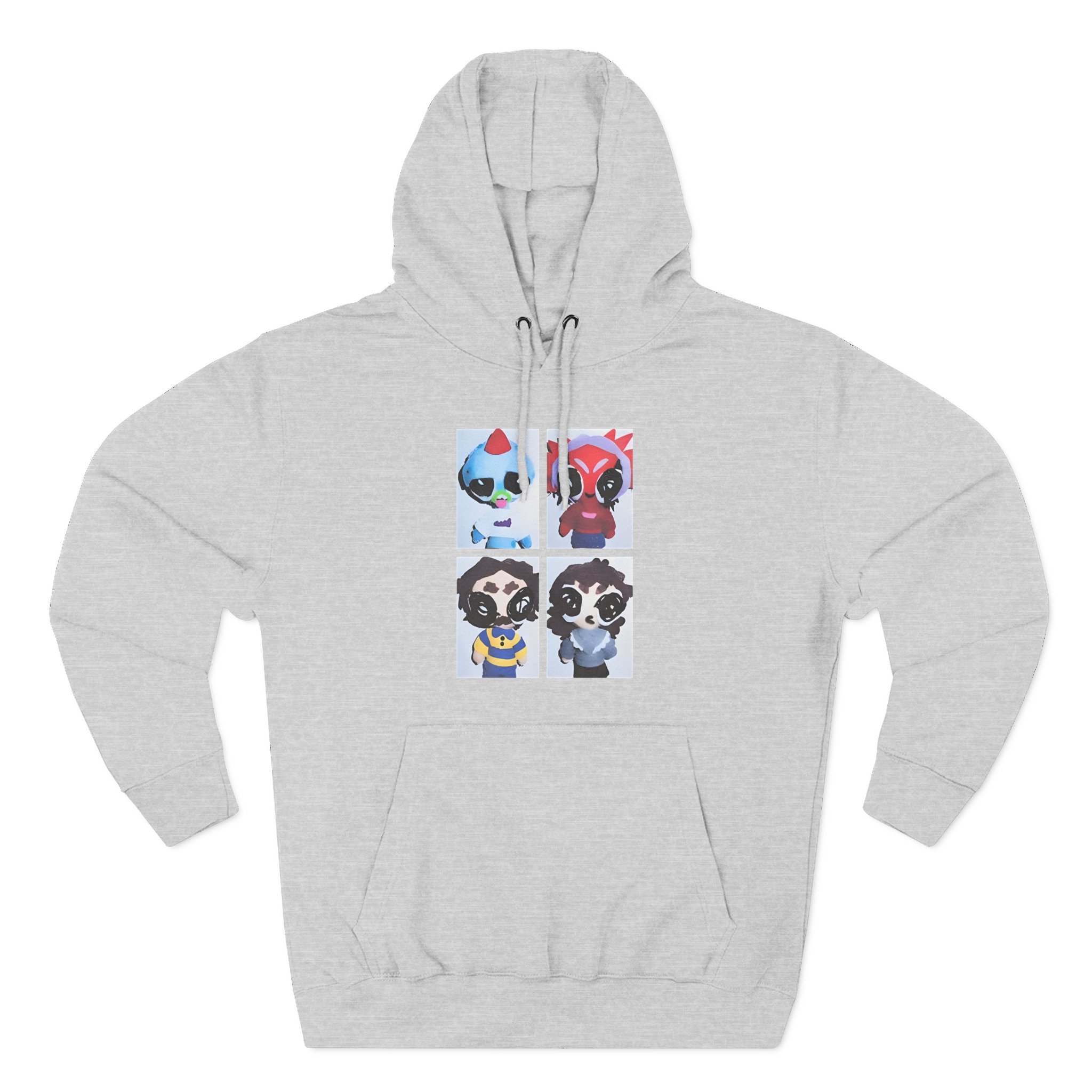 Emergency Intercom Three-Panel Fleece Hoodie