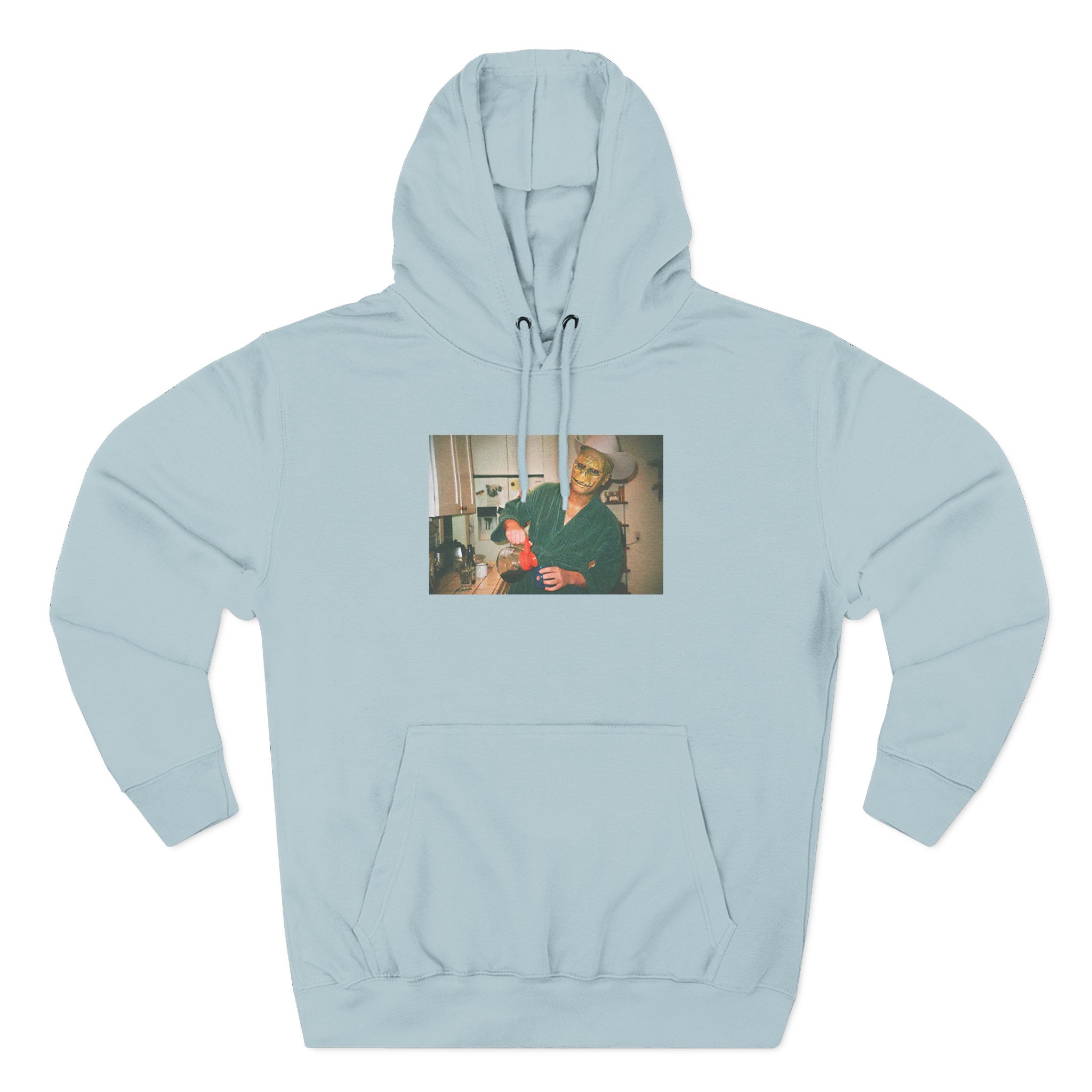 Mac Demarco Lizard Man Coffee Three-Panel Fleece Hoodie