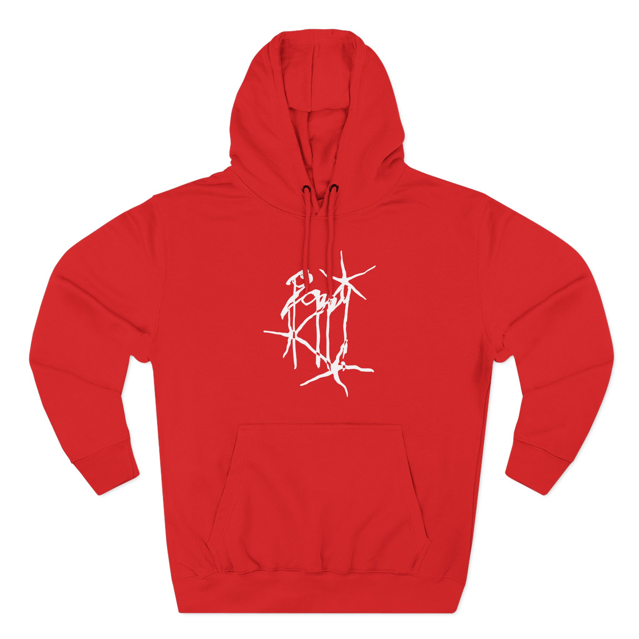 Poppy Three-Panel Fleece Hoodie