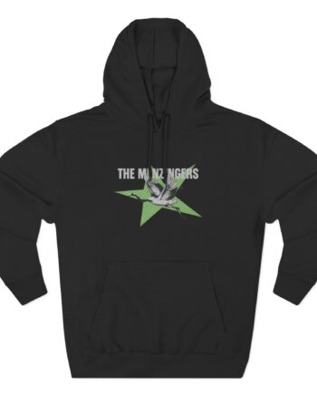 The Menzingers Crane Three-Panel Fleece Hoodie