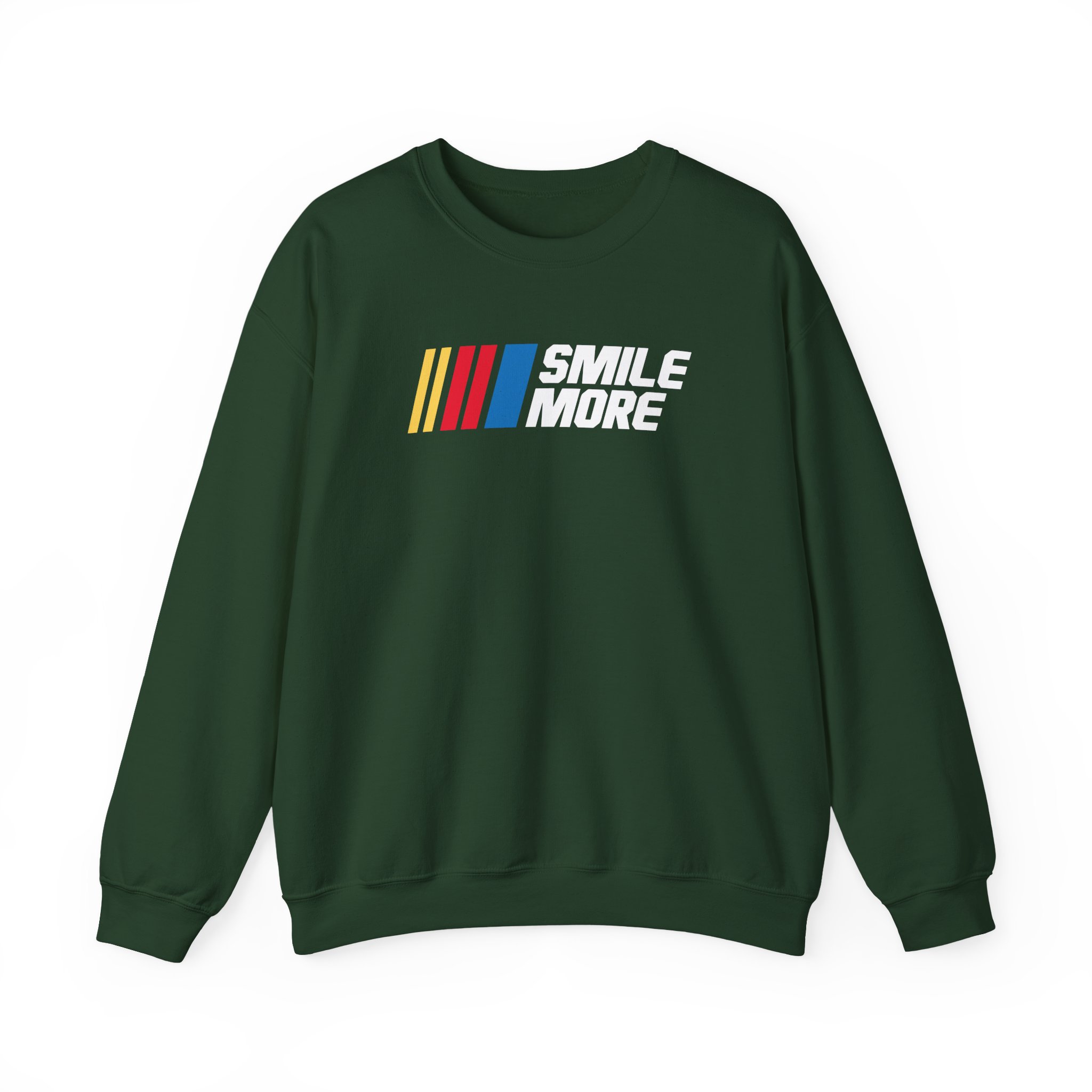 Roman Atwood Smile More Racing Unisex Heavy Blendâ„¢ Crewneck Sweatshirt