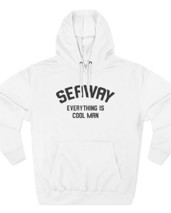 Seaway Three-Panel Fleece Hoodie