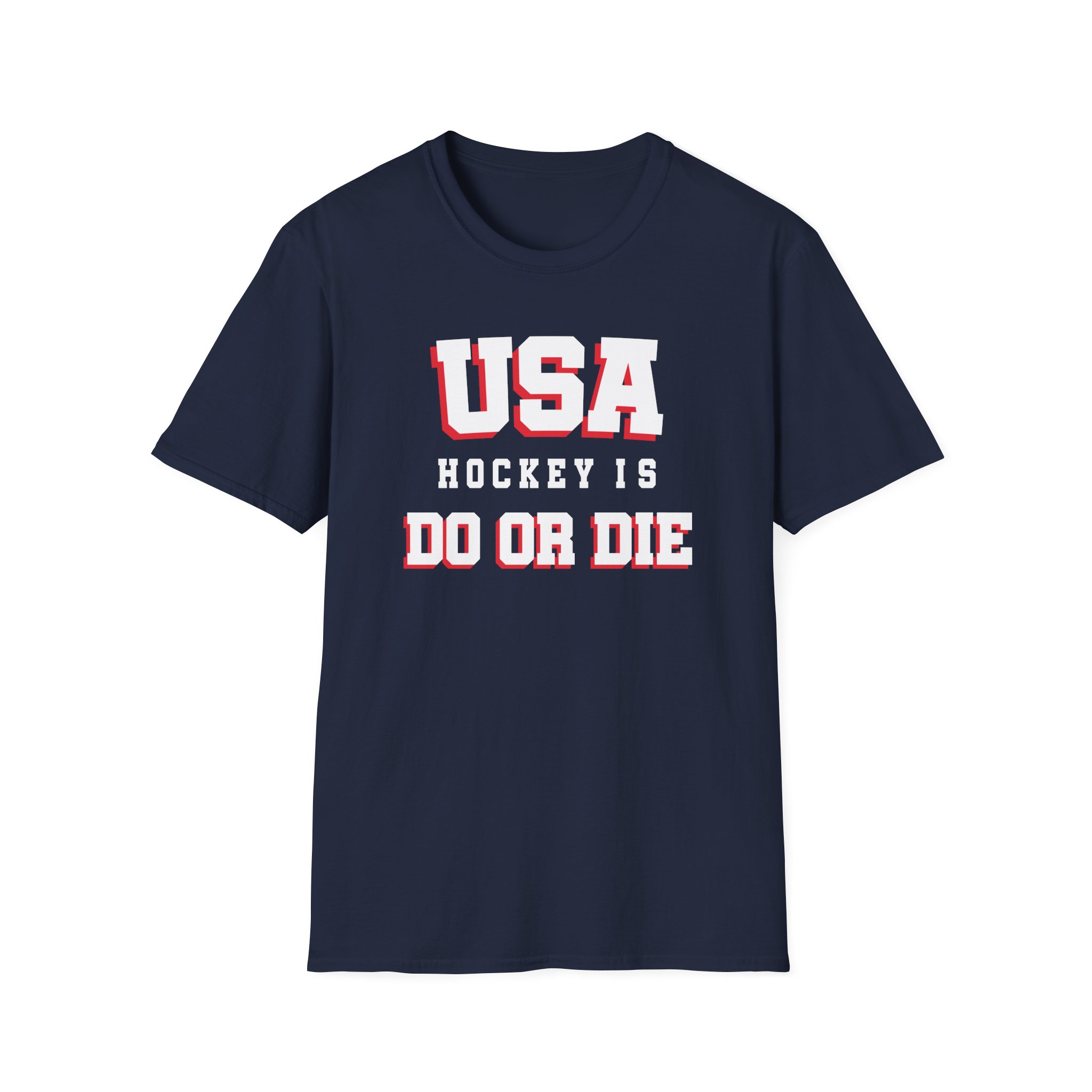 Spittin Chiclets Usa Do or Die Unisex Softstyle T-Shirt