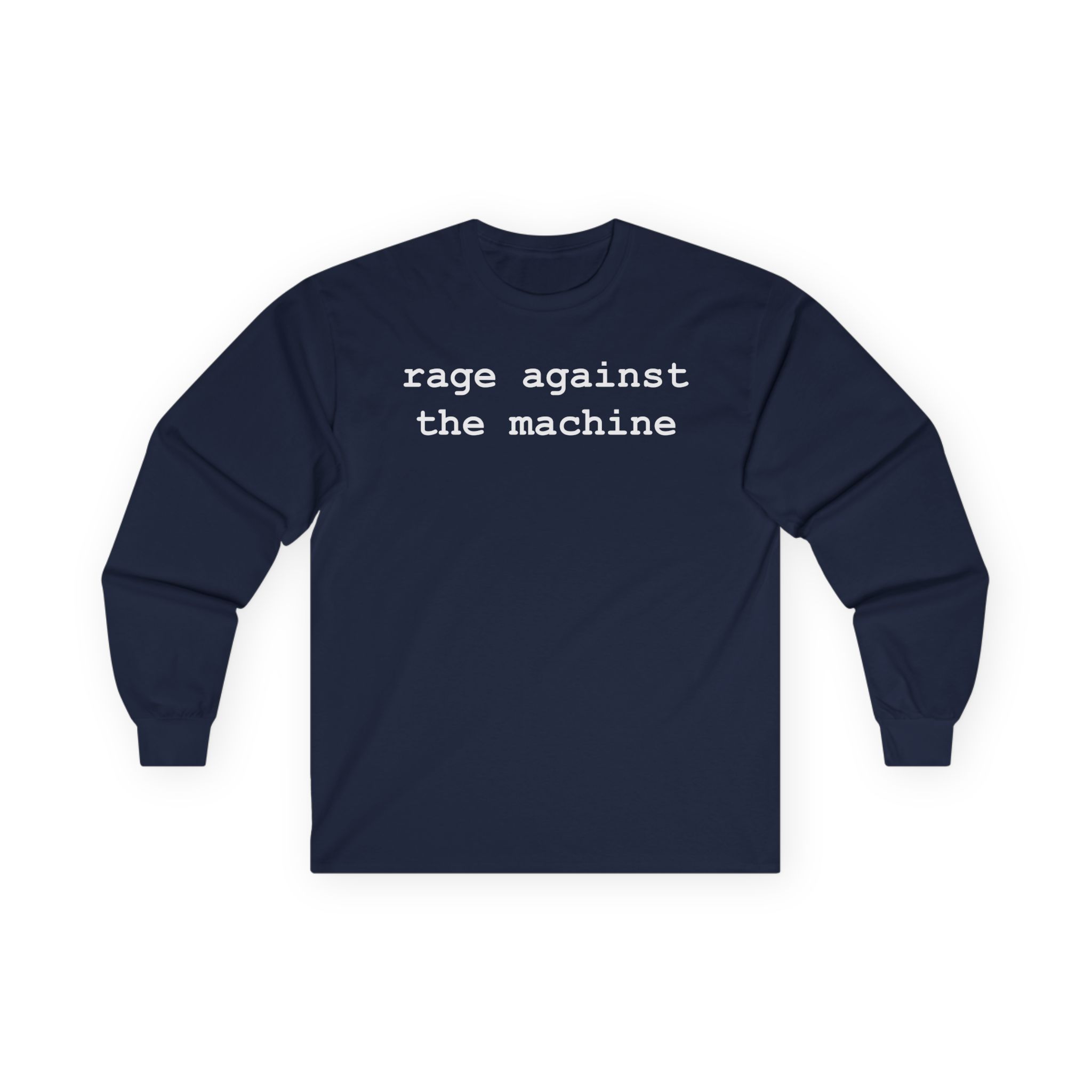 Rage Against the Machine Typewriter Molotov Unisex Ultra Cotton Long Sleeve Tee