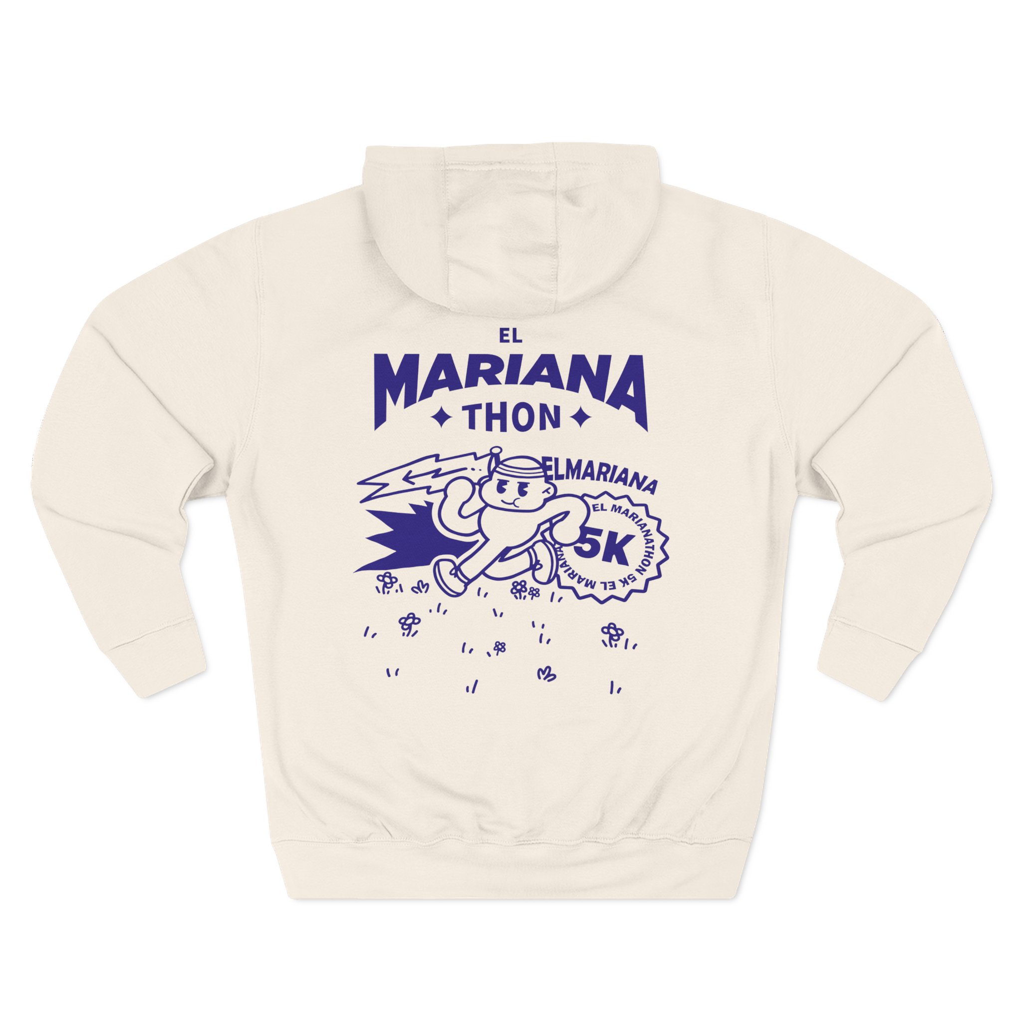 Elmarianathon Three-Panel Fleece Hoodie