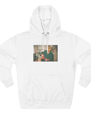 Mac Demarco Lizard Man Coffee Three-Panel Fleece Hoodie