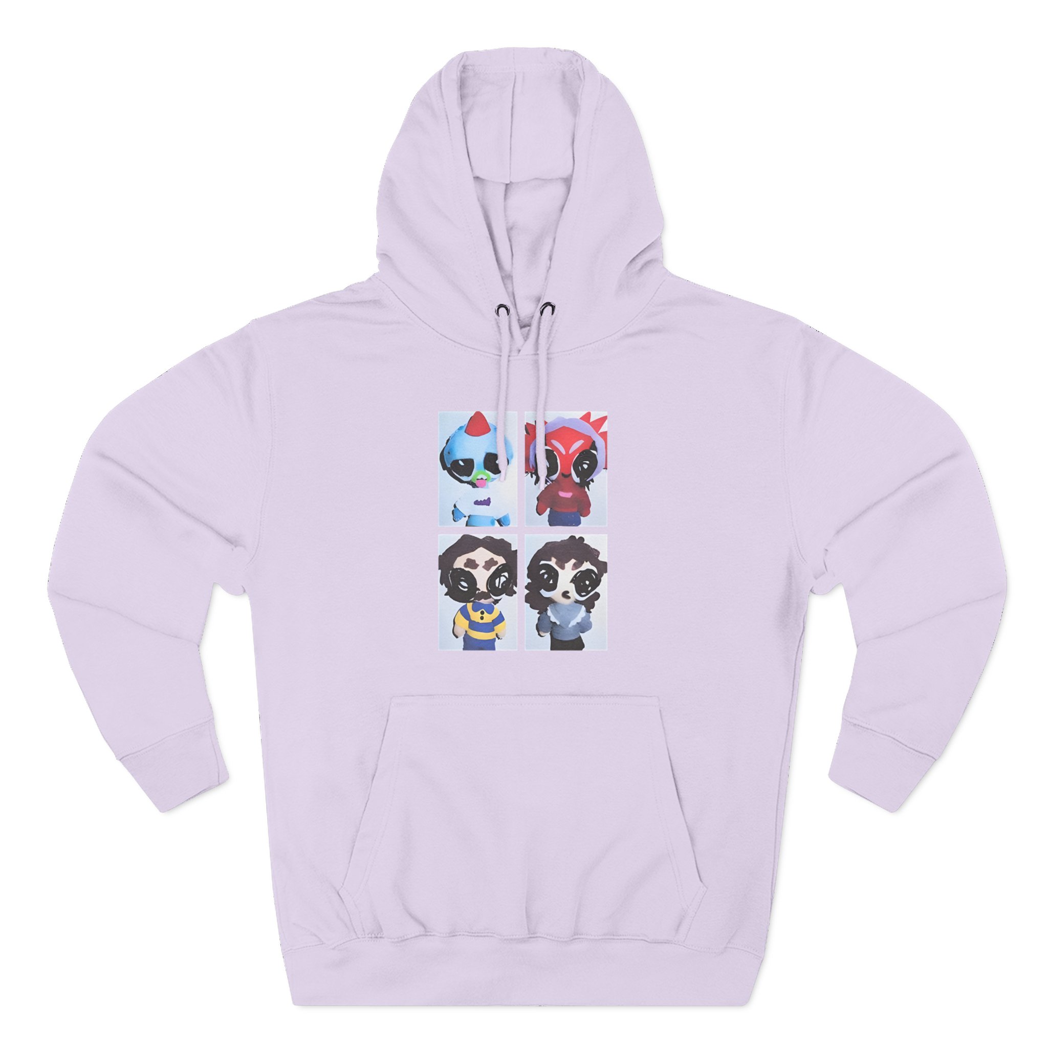 Emergency Intercom Three-Panel Fleece Hoodie