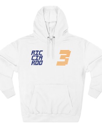Dr3 Daniel Ricciardo Three-Panel Fleece Hoodie