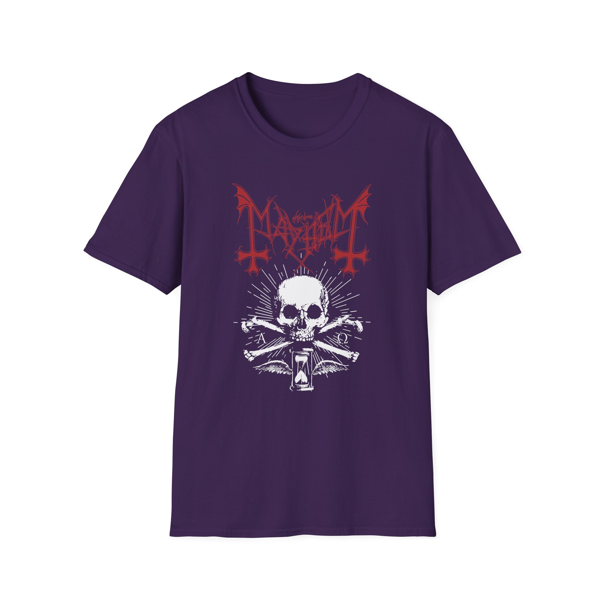 Mayhem Skull Snake Unisex Softstyle T-Shirt