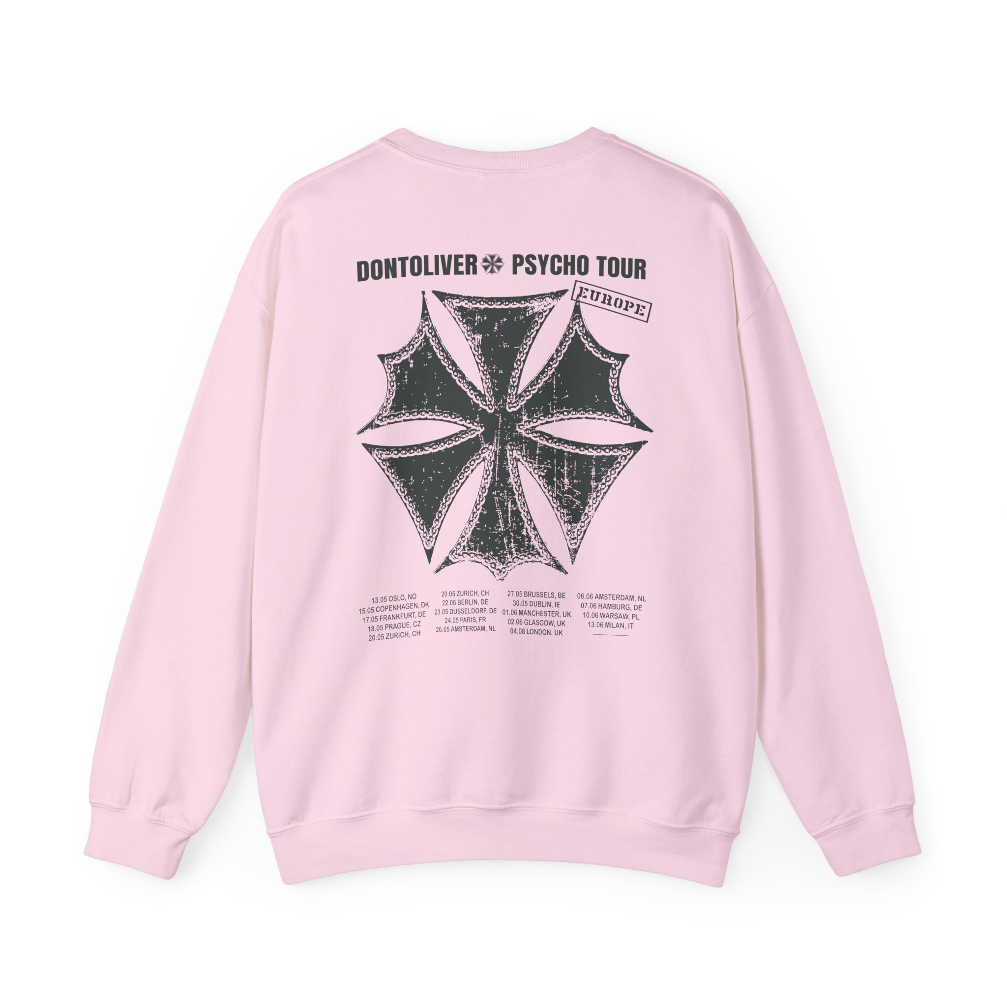 Don Toliver Psycho Tour Emblem Unisex Heavy Blendâ„¢ Crewneck Sweatshirt