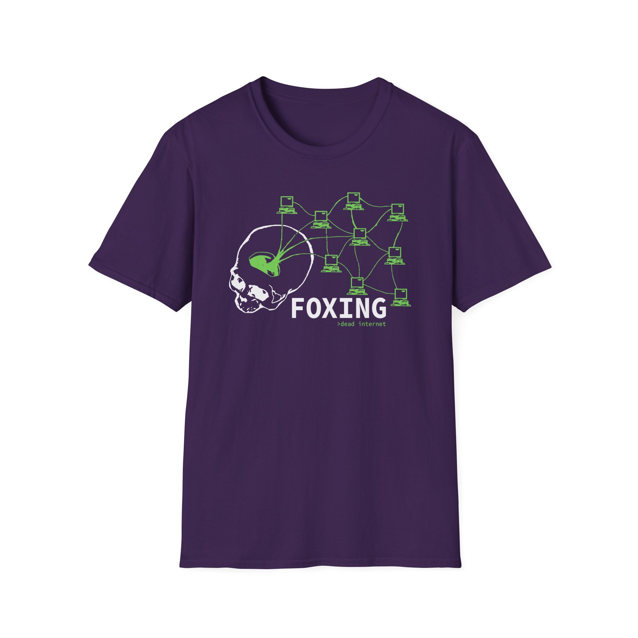 Foxing Dead Internet Unisex Softstyle T-Shirt