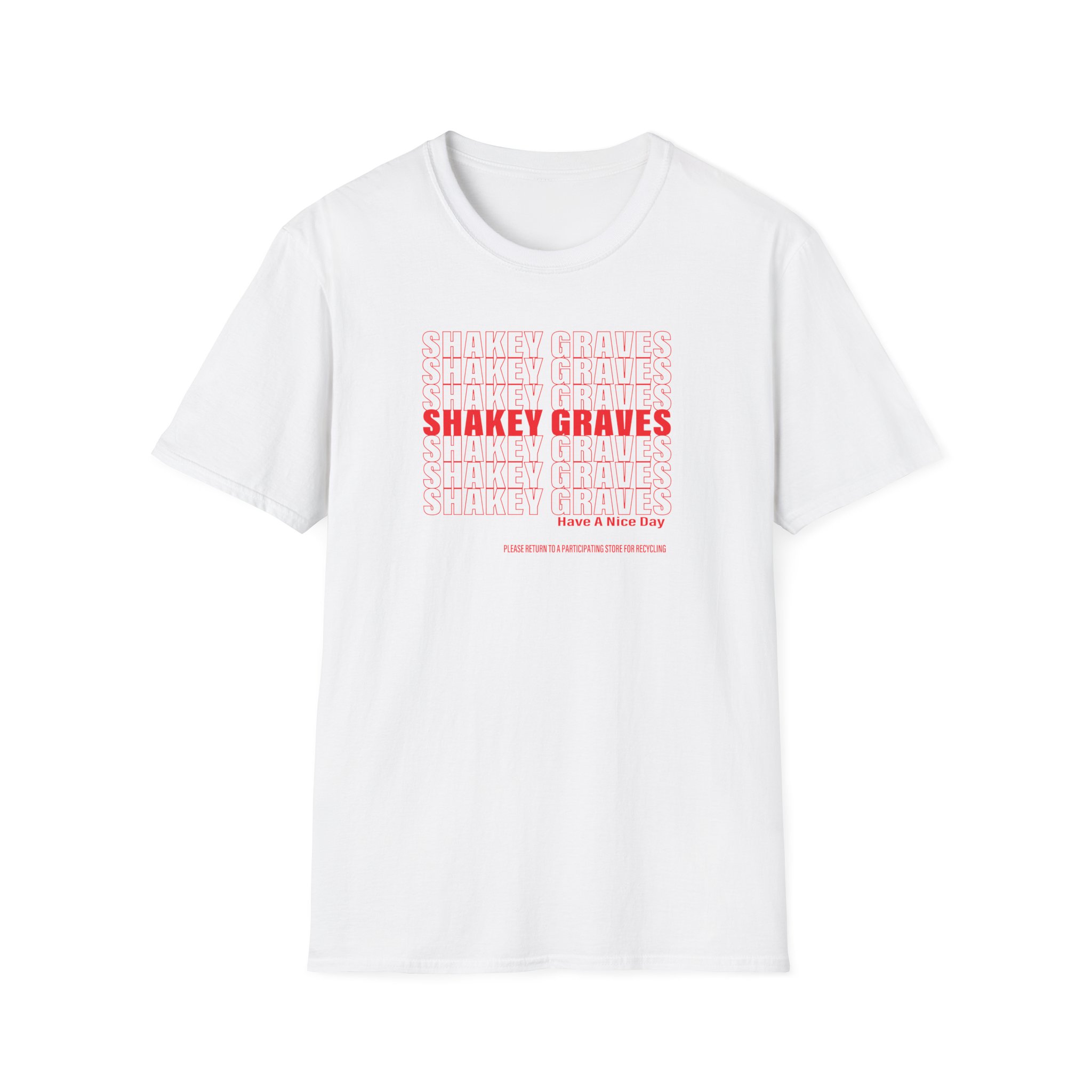 Shakey Graves Thank You Unisex Softstyle T-Shirt